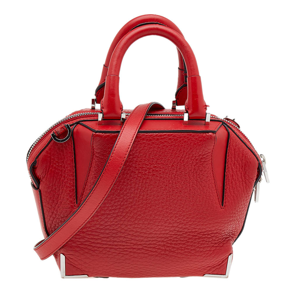 Alexander Wang Red Leather Satchel