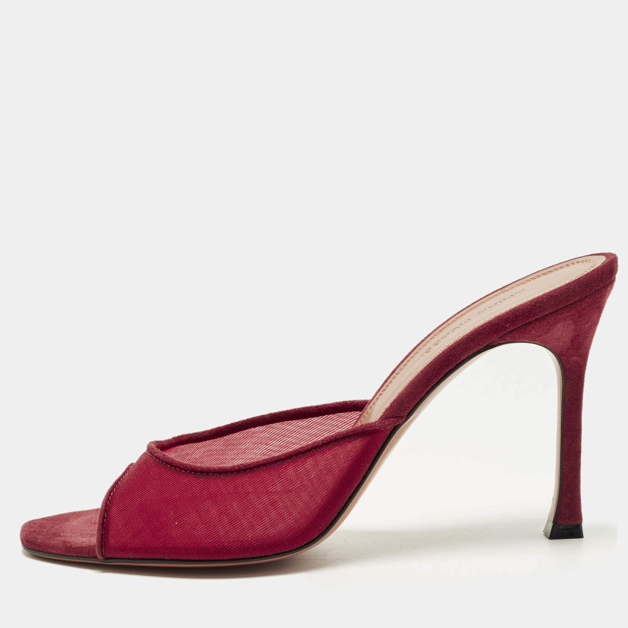 مملوكة مسبقًا صندل سلايد أمينة معادي بي في سي أخضر لوبتا مقاس 39.5