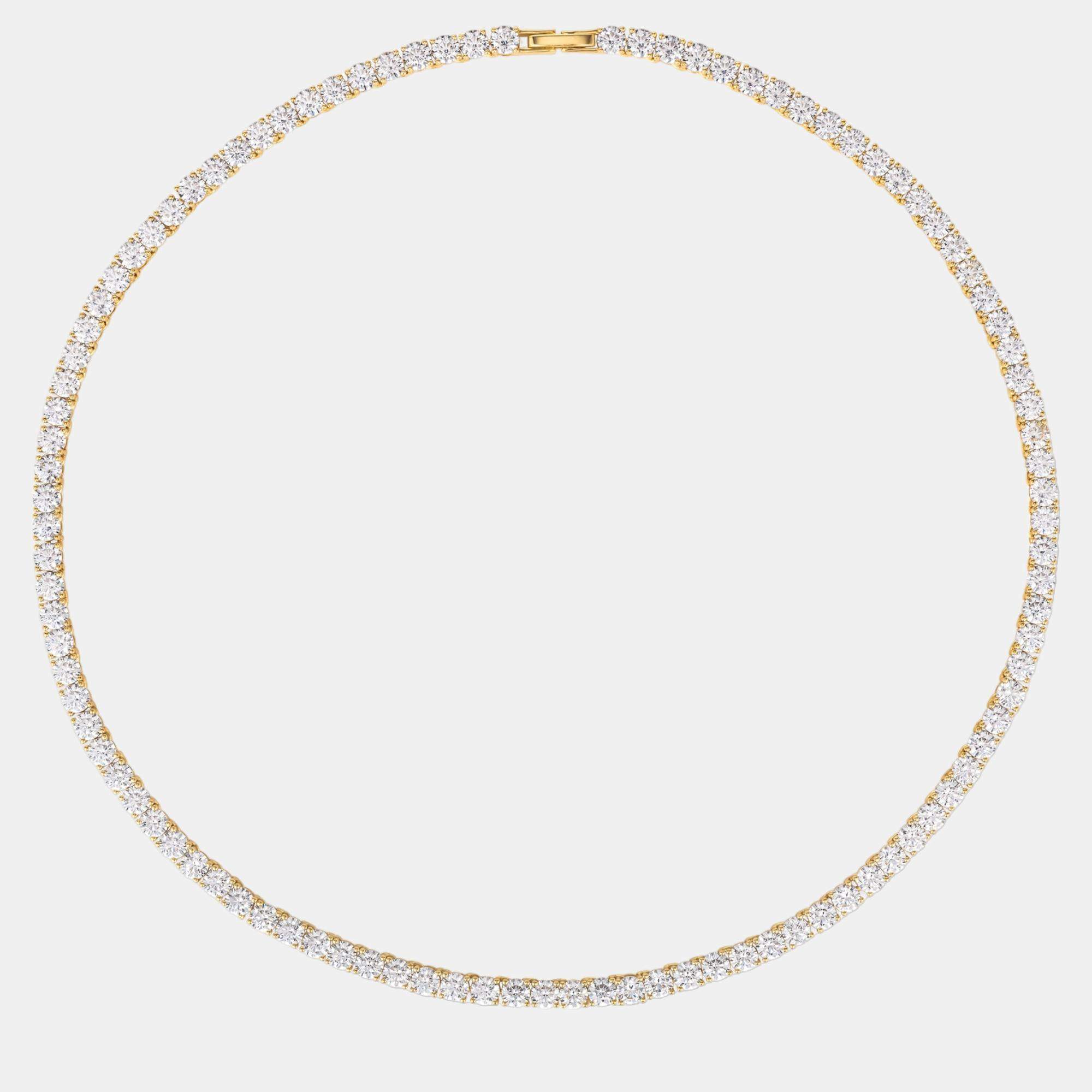 مملوكة مسبقًا Anna Zuckerman Camila Diamond Crystalline Choker Necklace