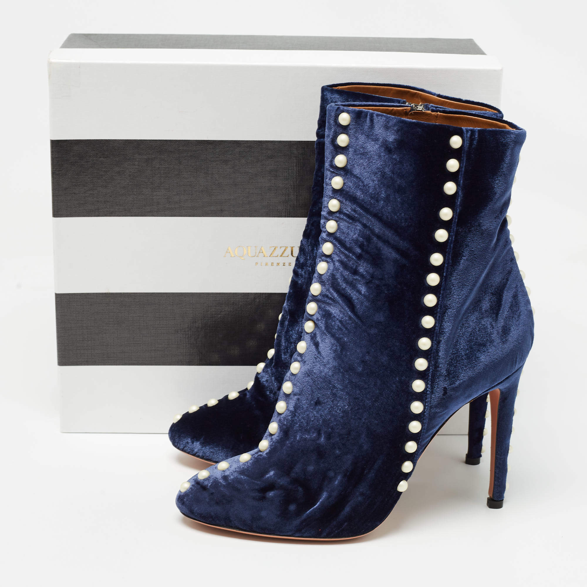 Aquazzura follie pearl boots online