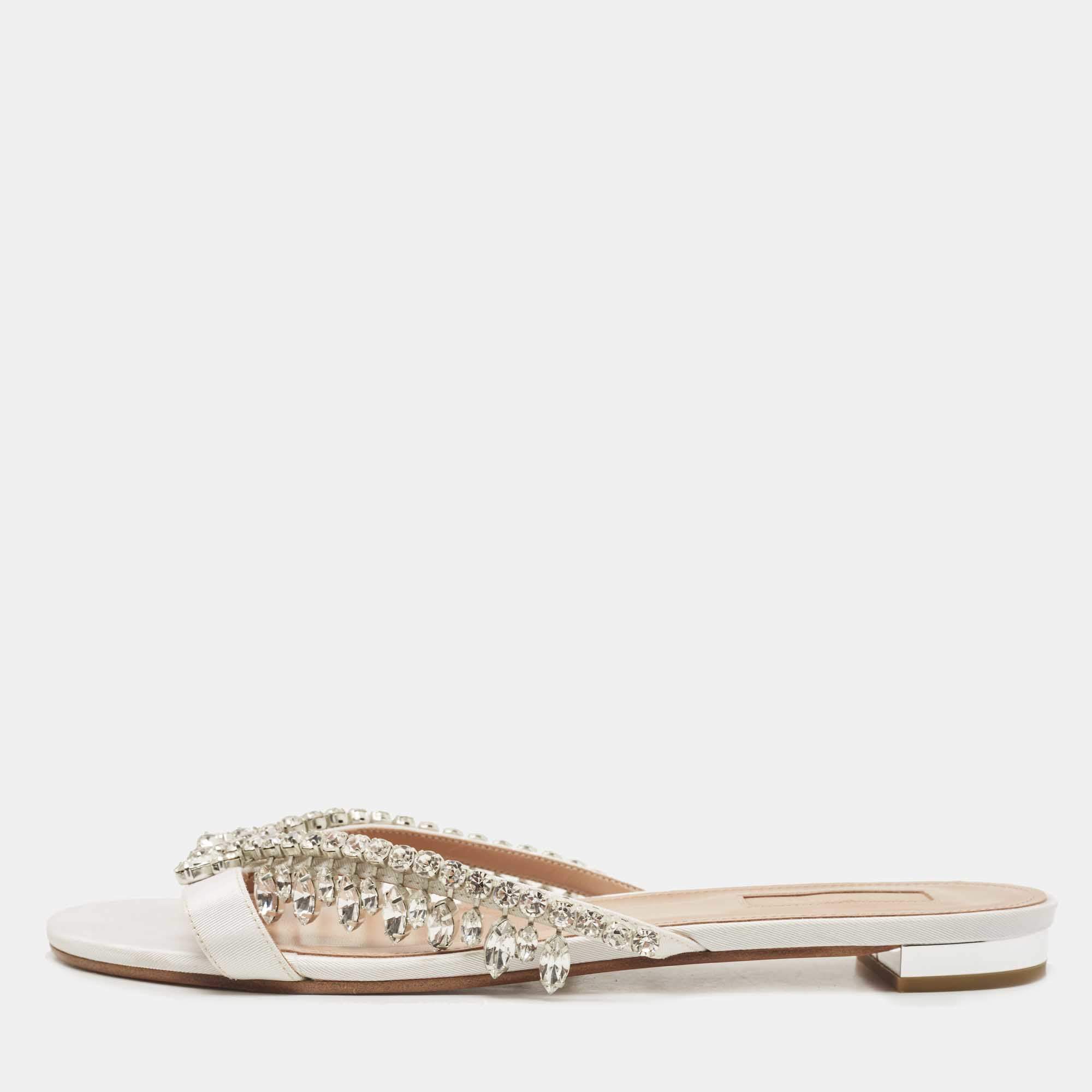 Aquazzura gem clearance palace sandal