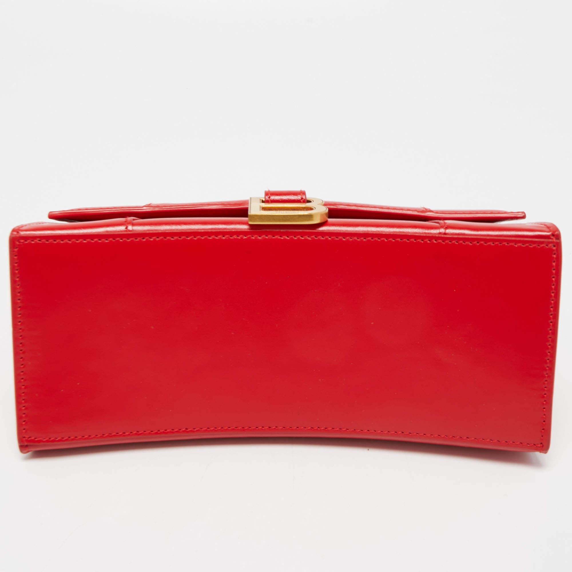 Balenciaga Hourglass Bag Red Leather XS – Luxe Collective