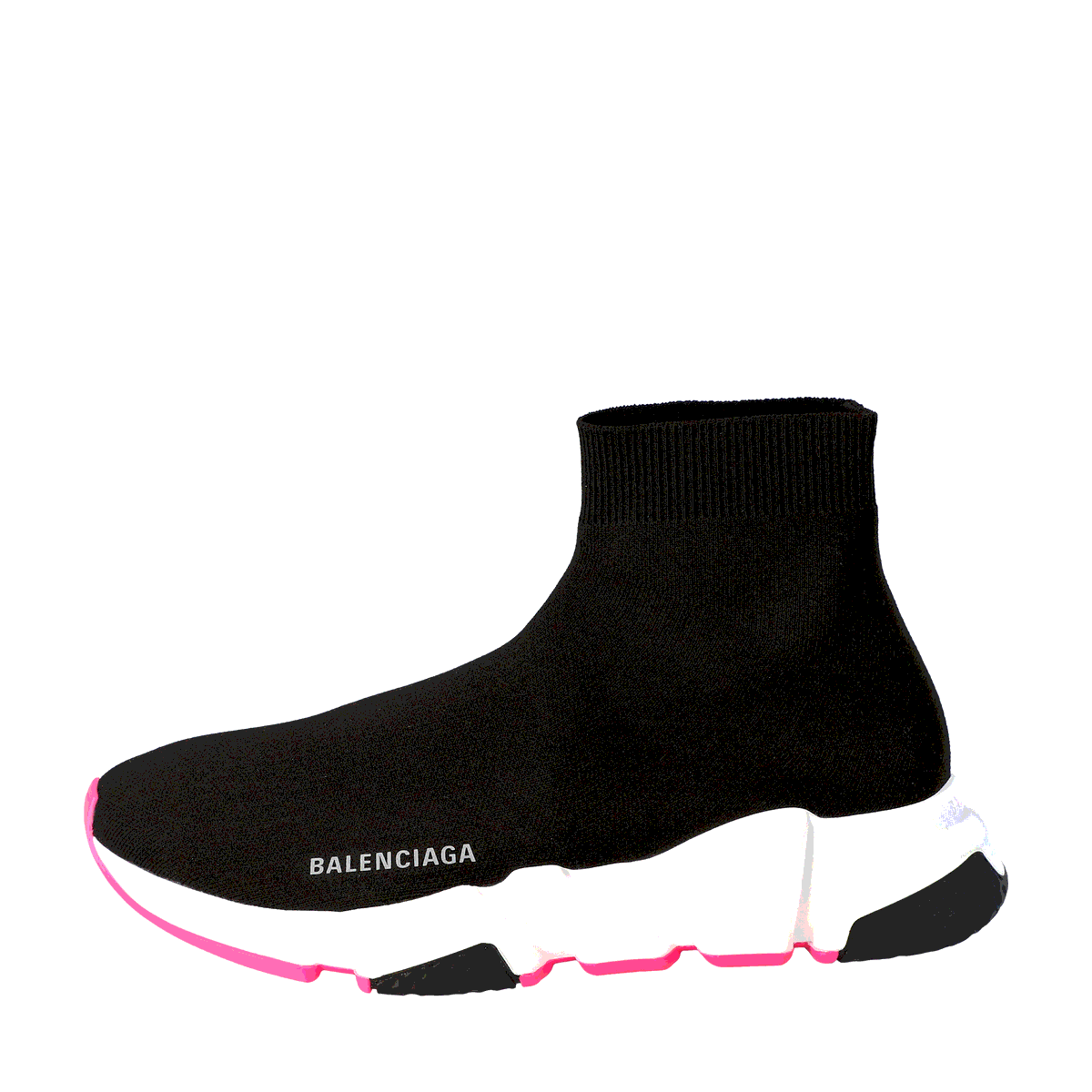 balenciaga speed black pink