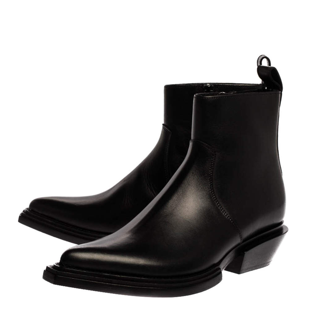 Balenciaga Leather Ankle Boots Netherlands SAVE 33  pivphuketcom