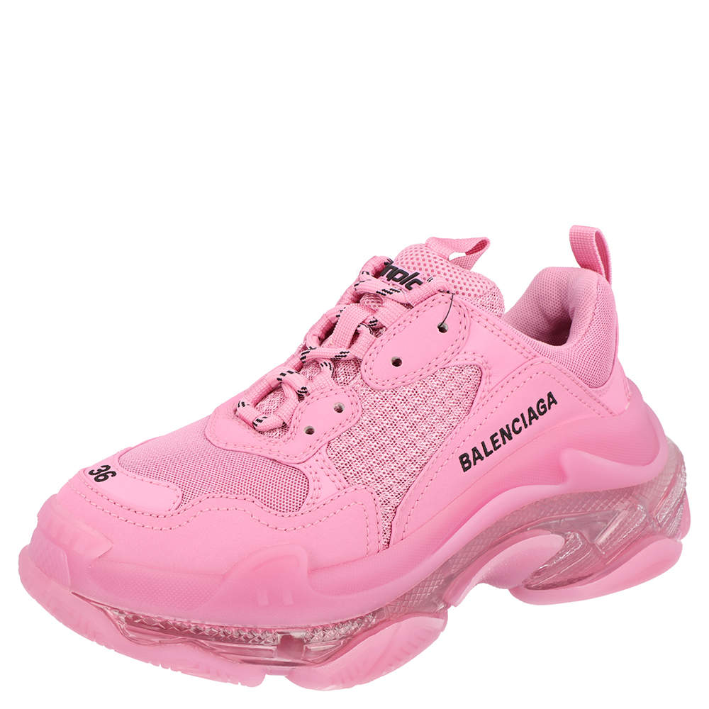 balenciaga shoes women pink