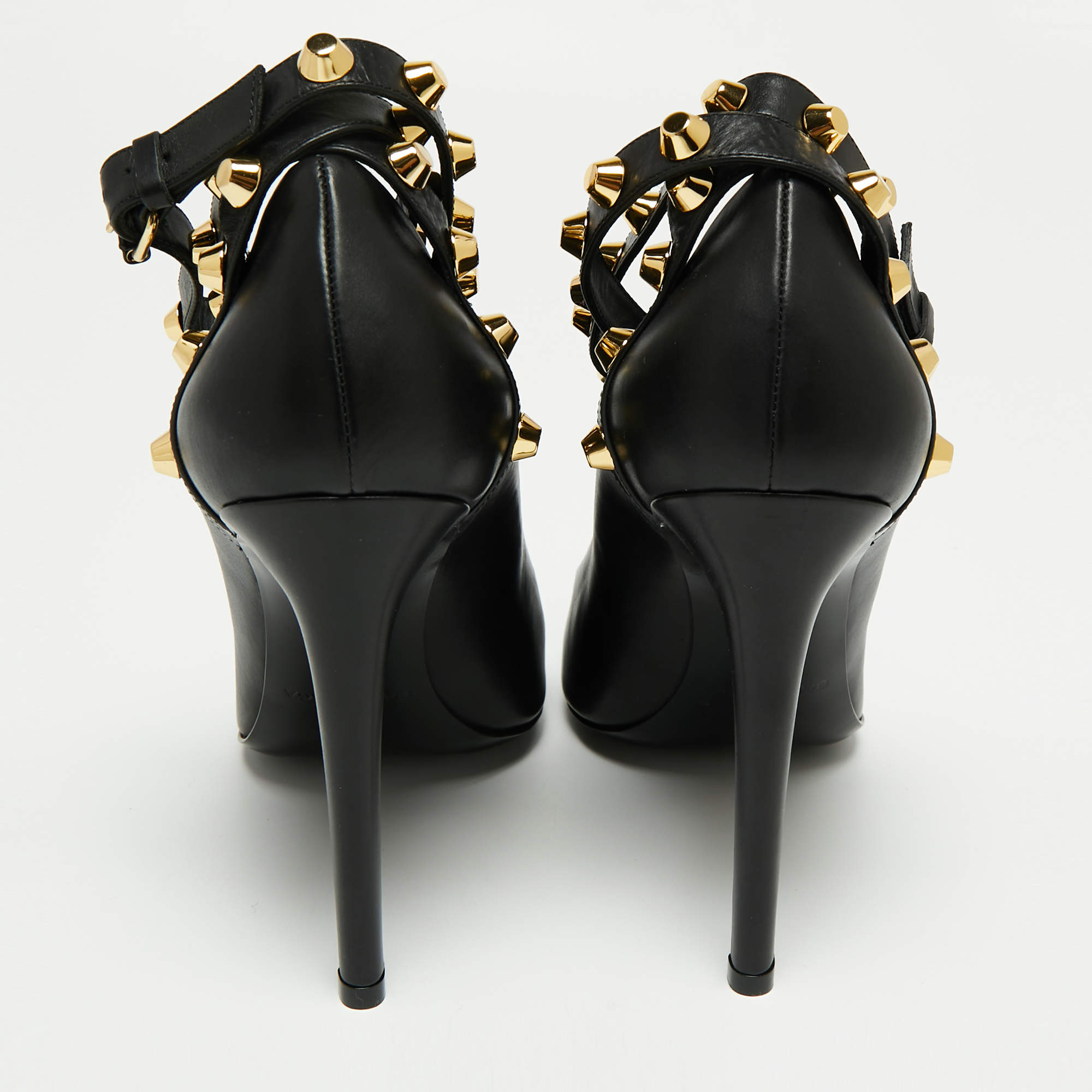 Balenciaga studded cheap heels