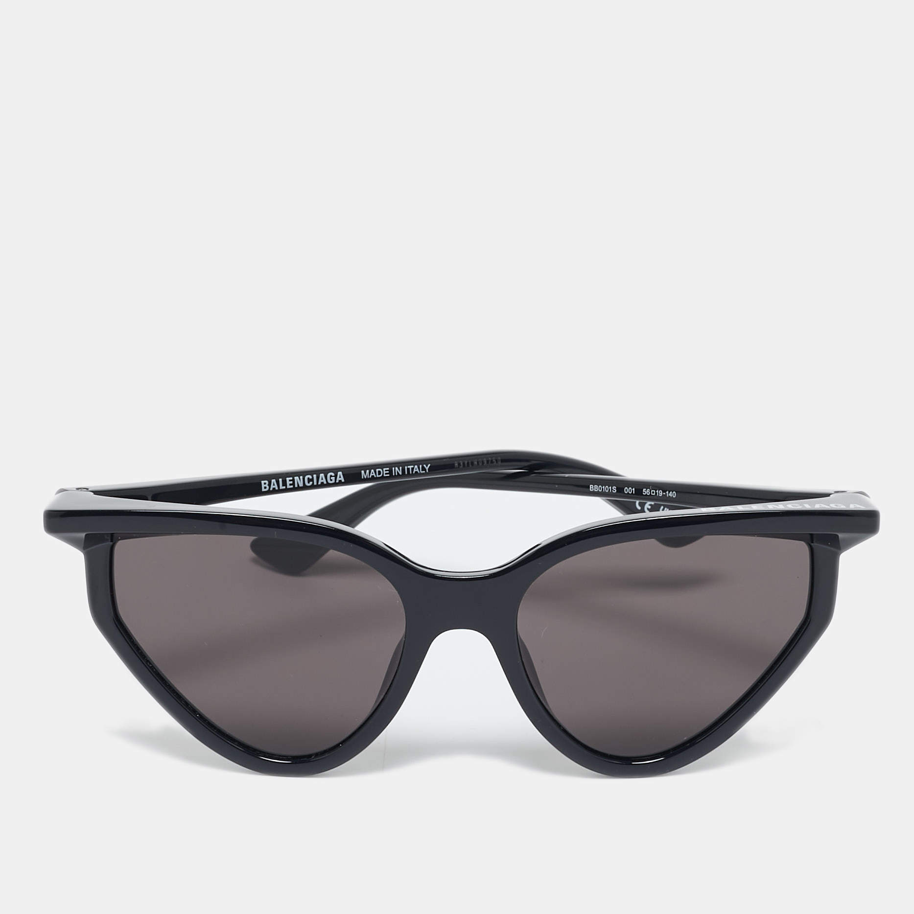 Balenciaga Black BB0101S Extreme Butterfly Sunglasses