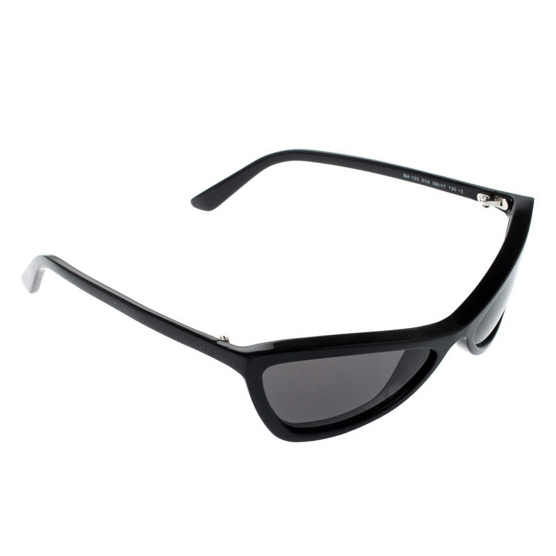 نظارة شمسية بالنسياغا عين قطة اكستريم BA123 سوداء