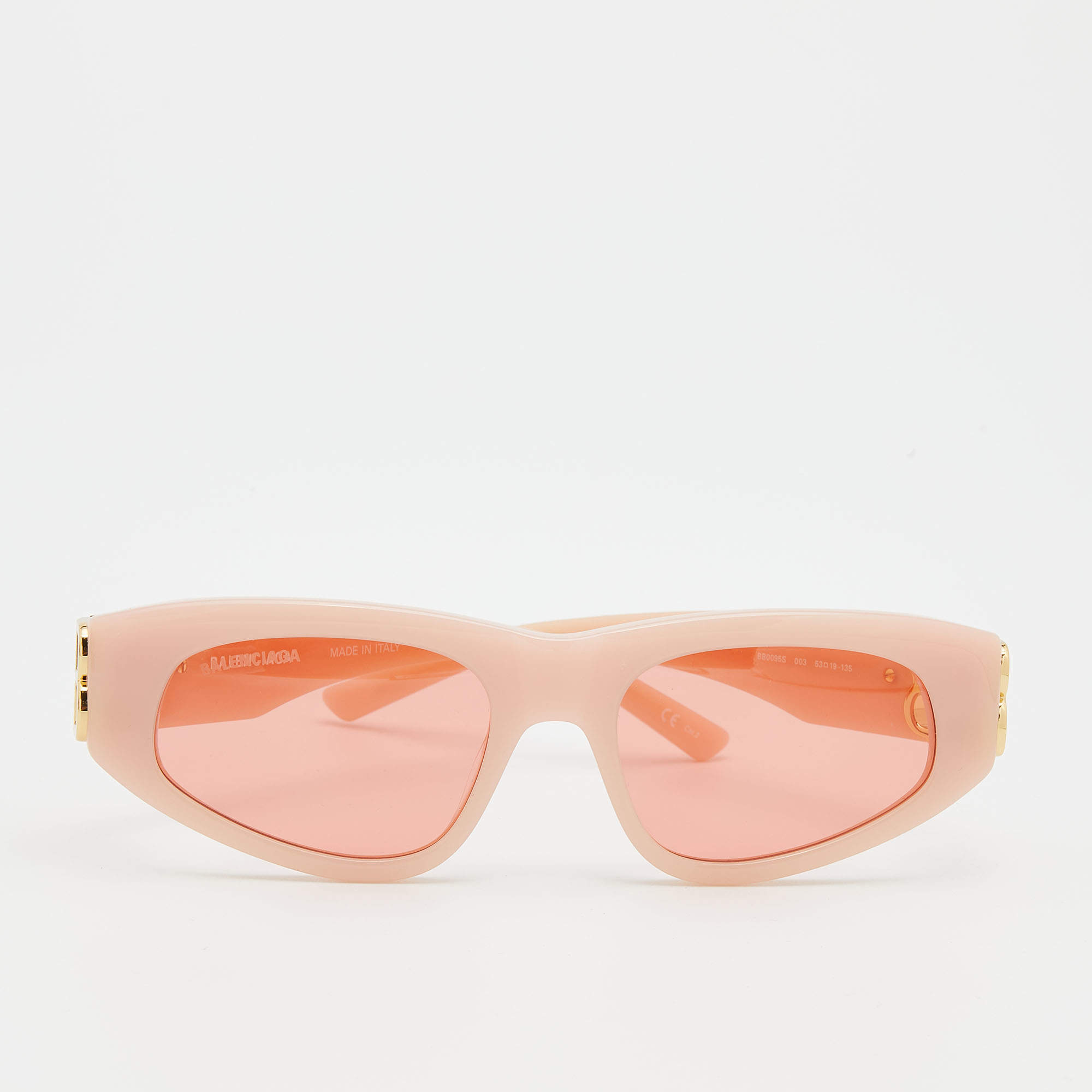 Balenciaga Pink/Rose Tinted BB0095S Dynasty D-Frame