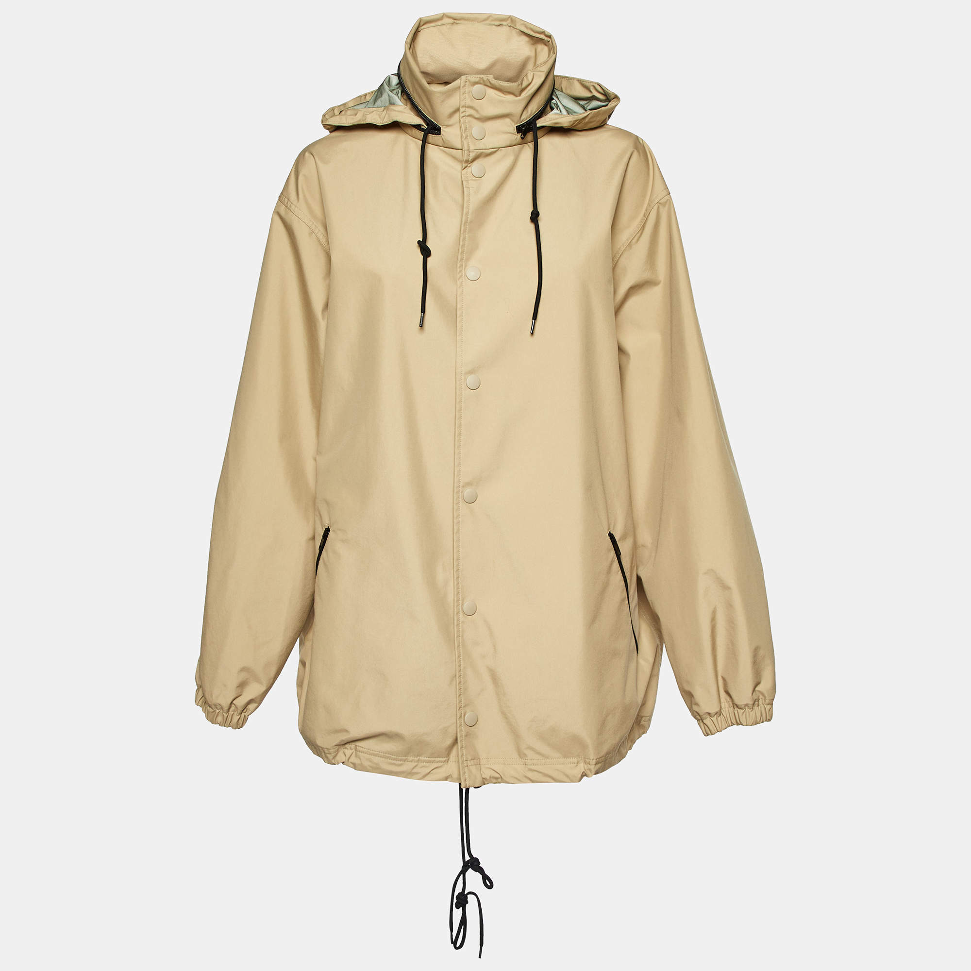 Balenciaga yellow windbreaker hotsell