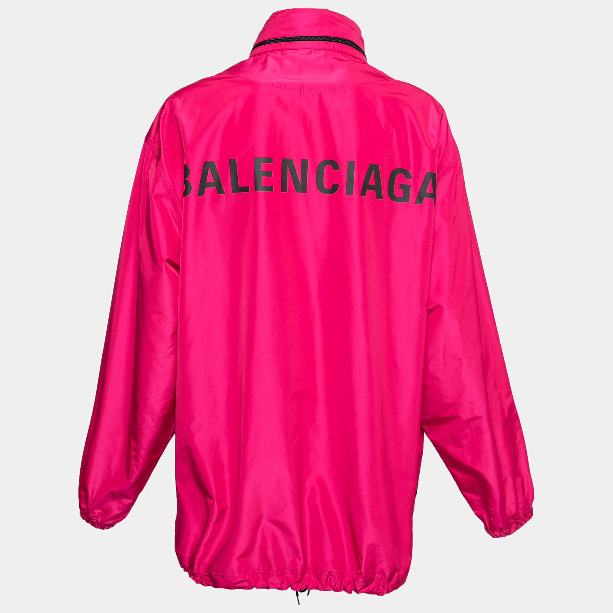 Balenciaga windbreaker store womens gold