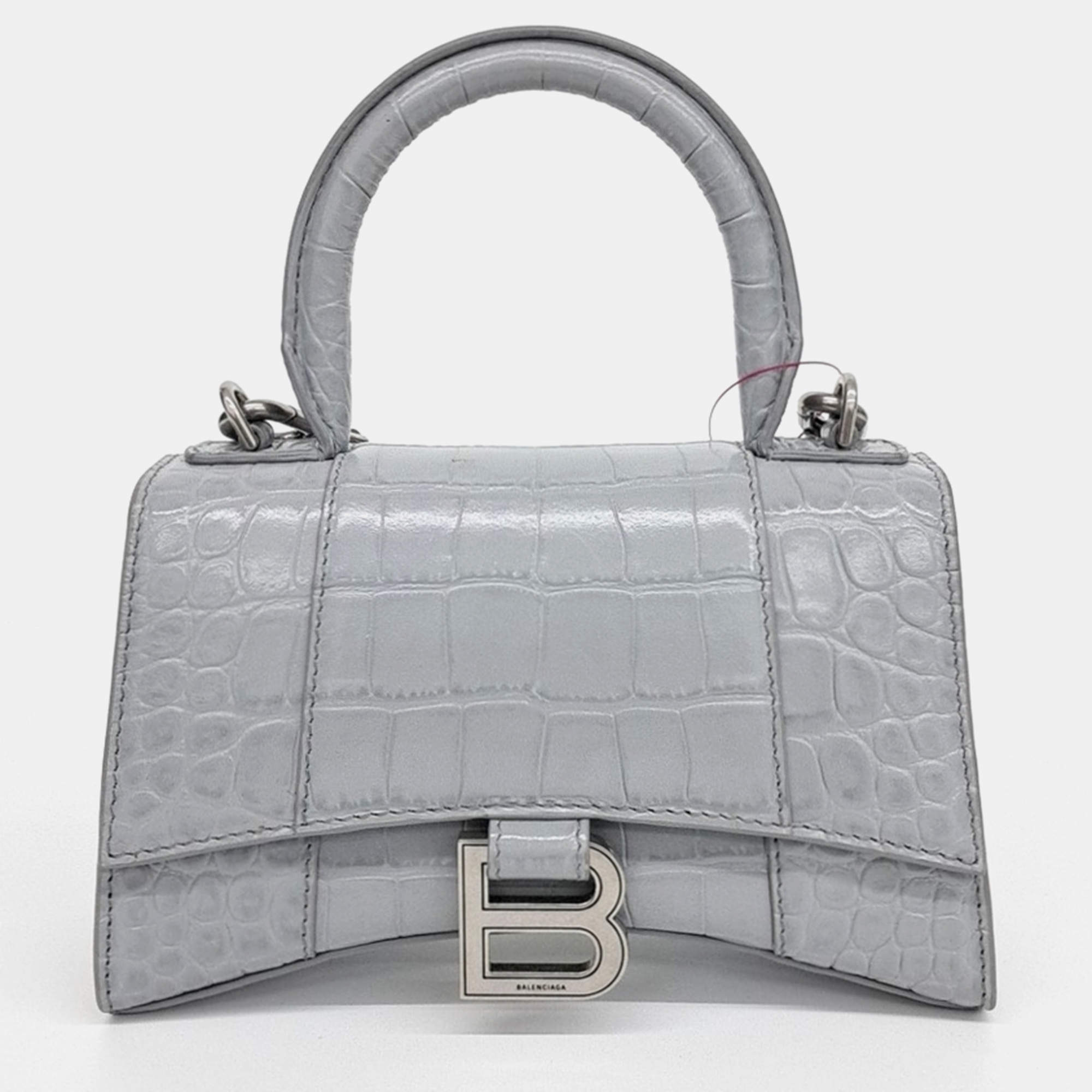 Balenciaga Hourglass Top Handle Bag XS