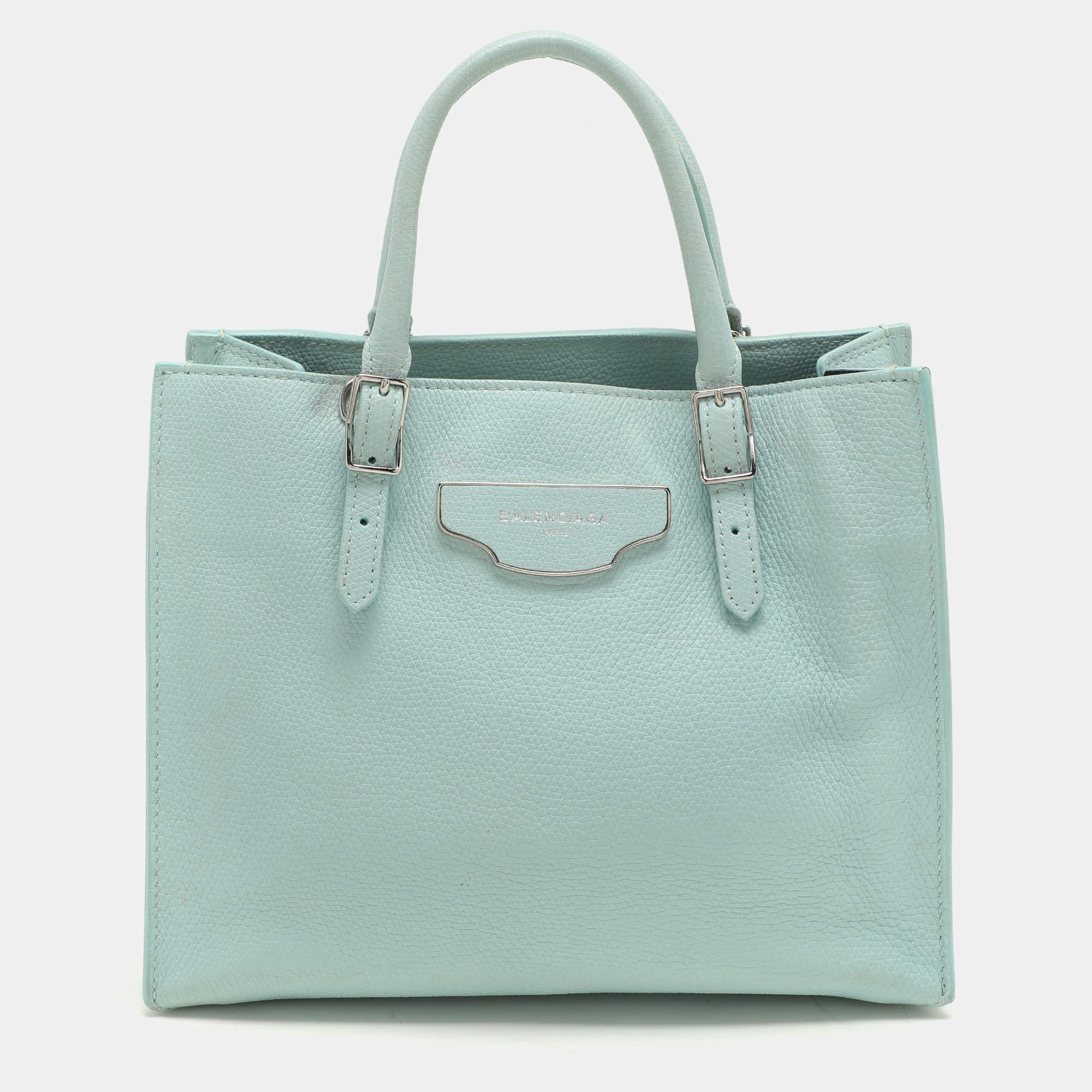 Balenciaga mint green bag sale