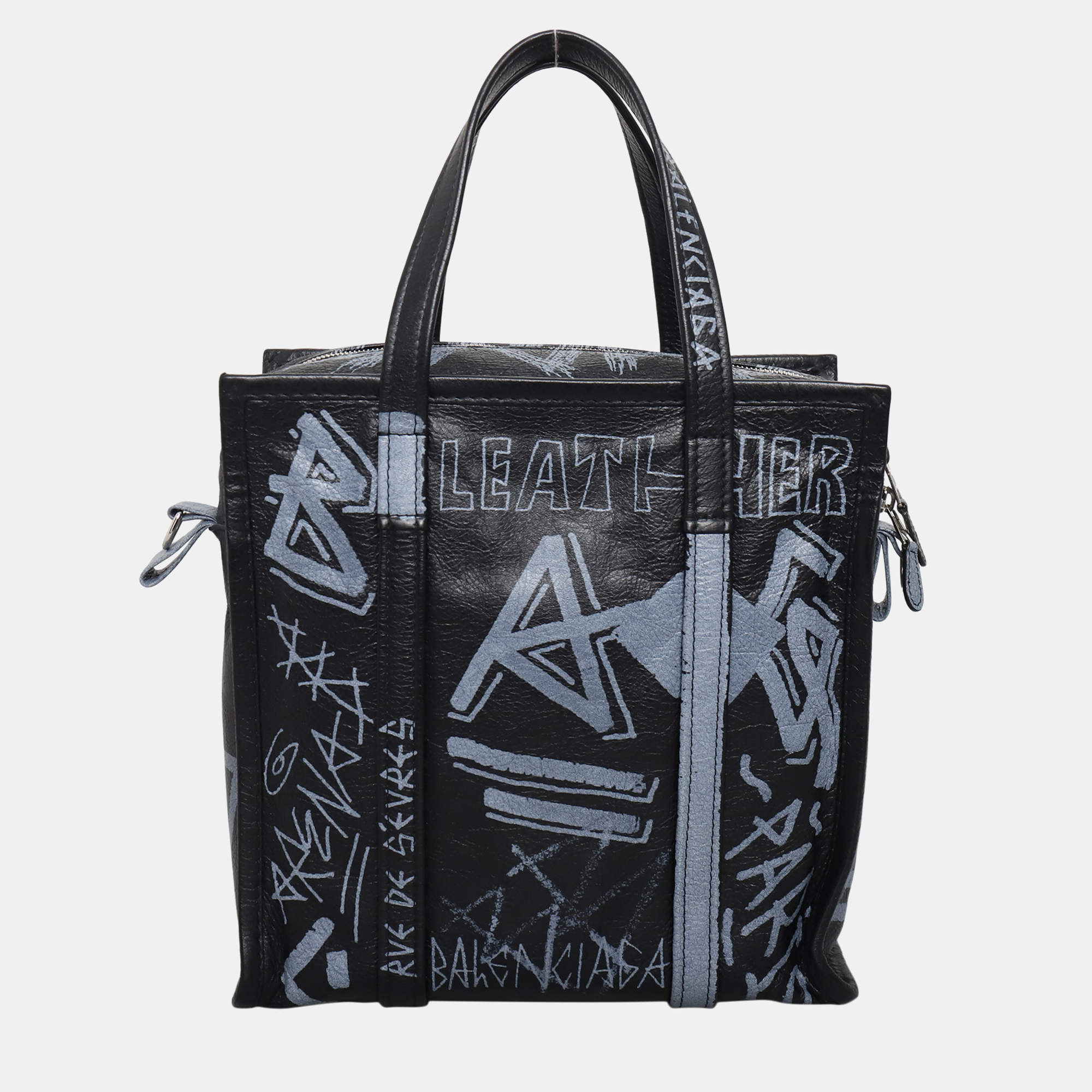 Pre Owned Graffiti Bazar Medium Shopping Tote