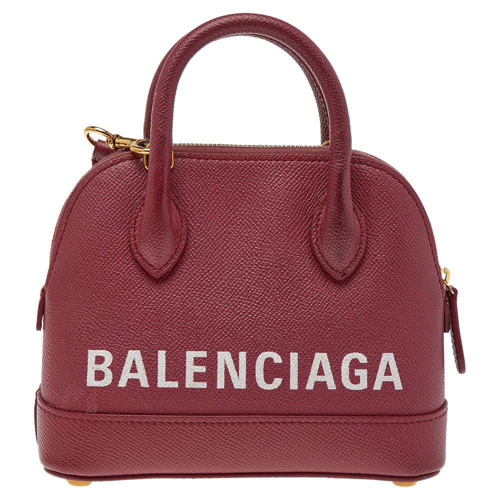 Balenciaga ville xxs red sale