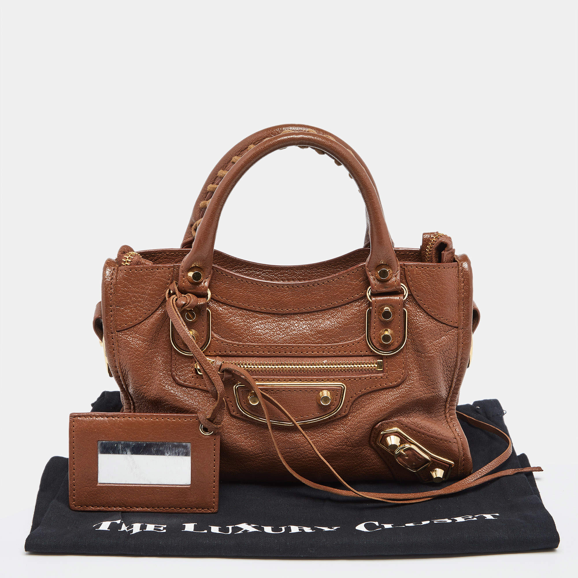 Balenciaga brown bag online