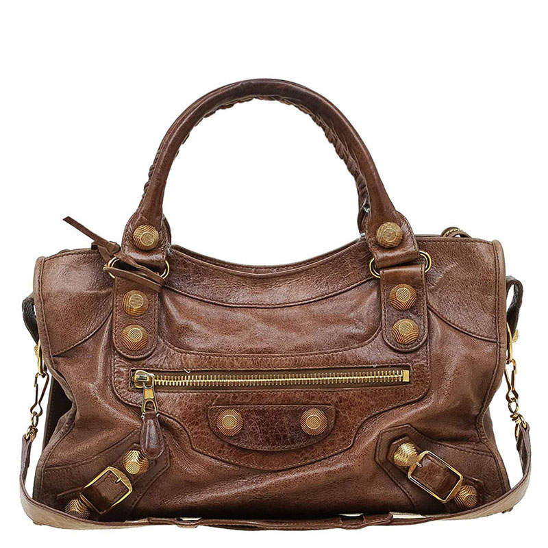 Balenciaga Brown Leather GH Bag Balenciaga | TLC