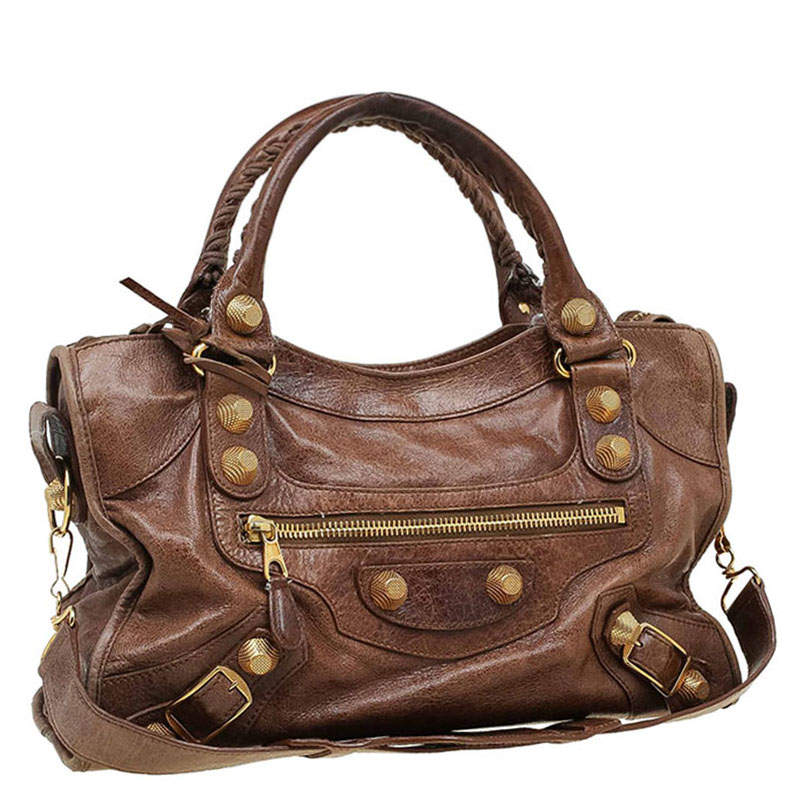 Balenciaga Brown Leather GH Bag Balenciaga | TLC