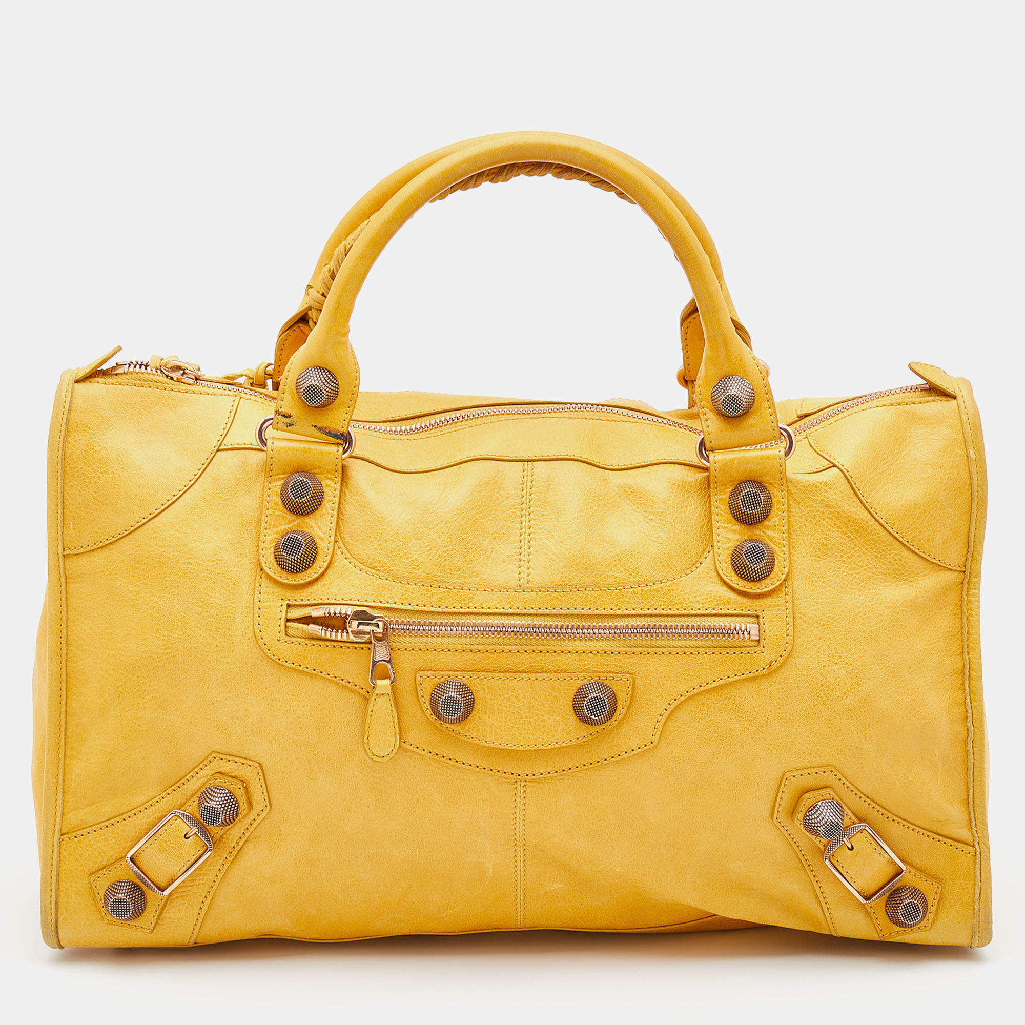 Balenciaga Yellow Handbags  ShopStyle