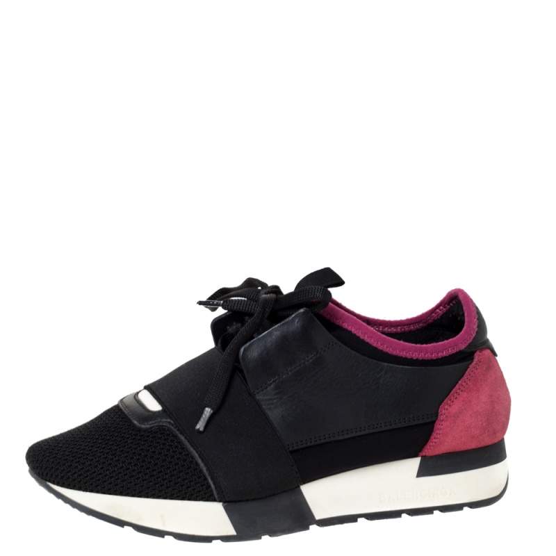 balenciaga runners women black