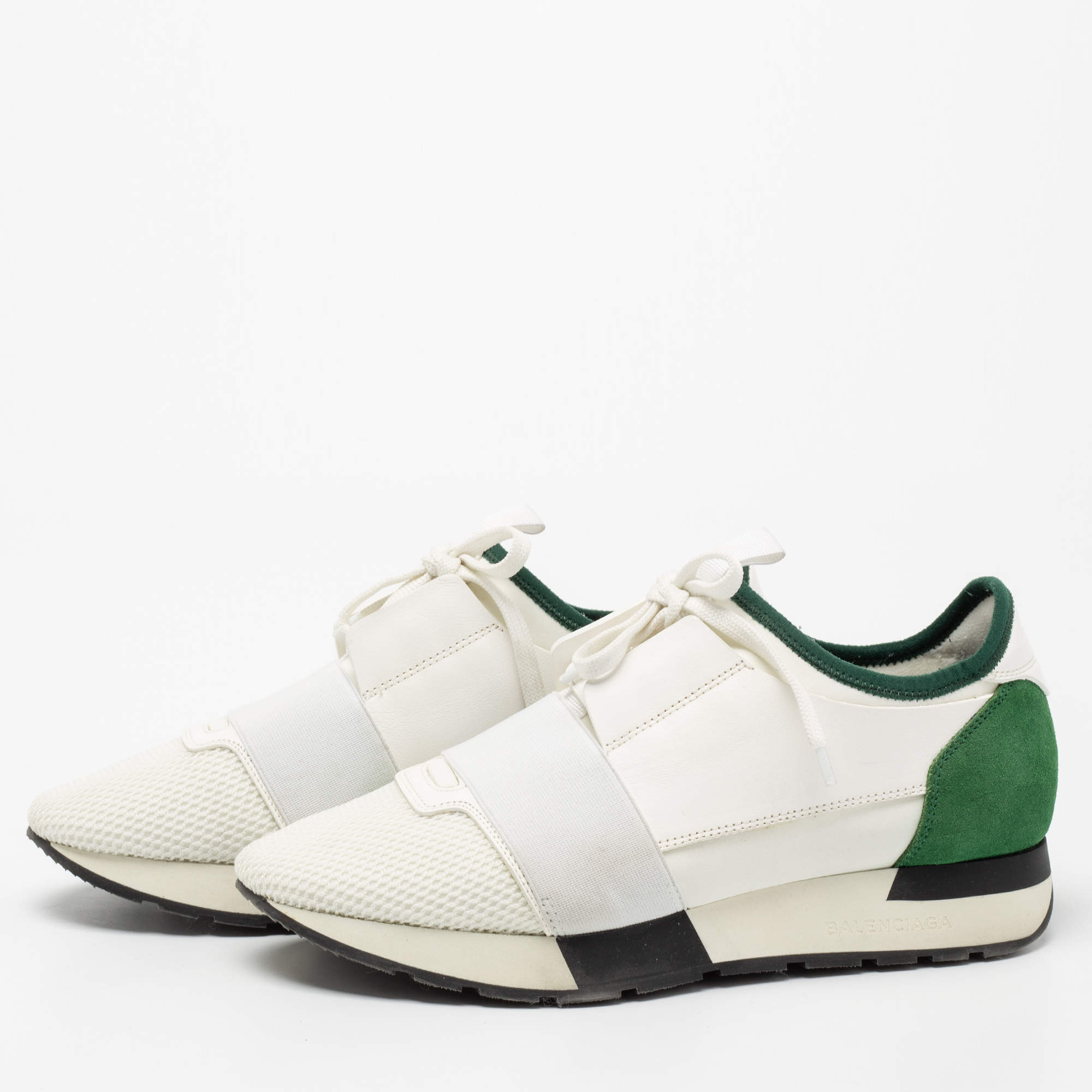 Green balenciaga race runners online