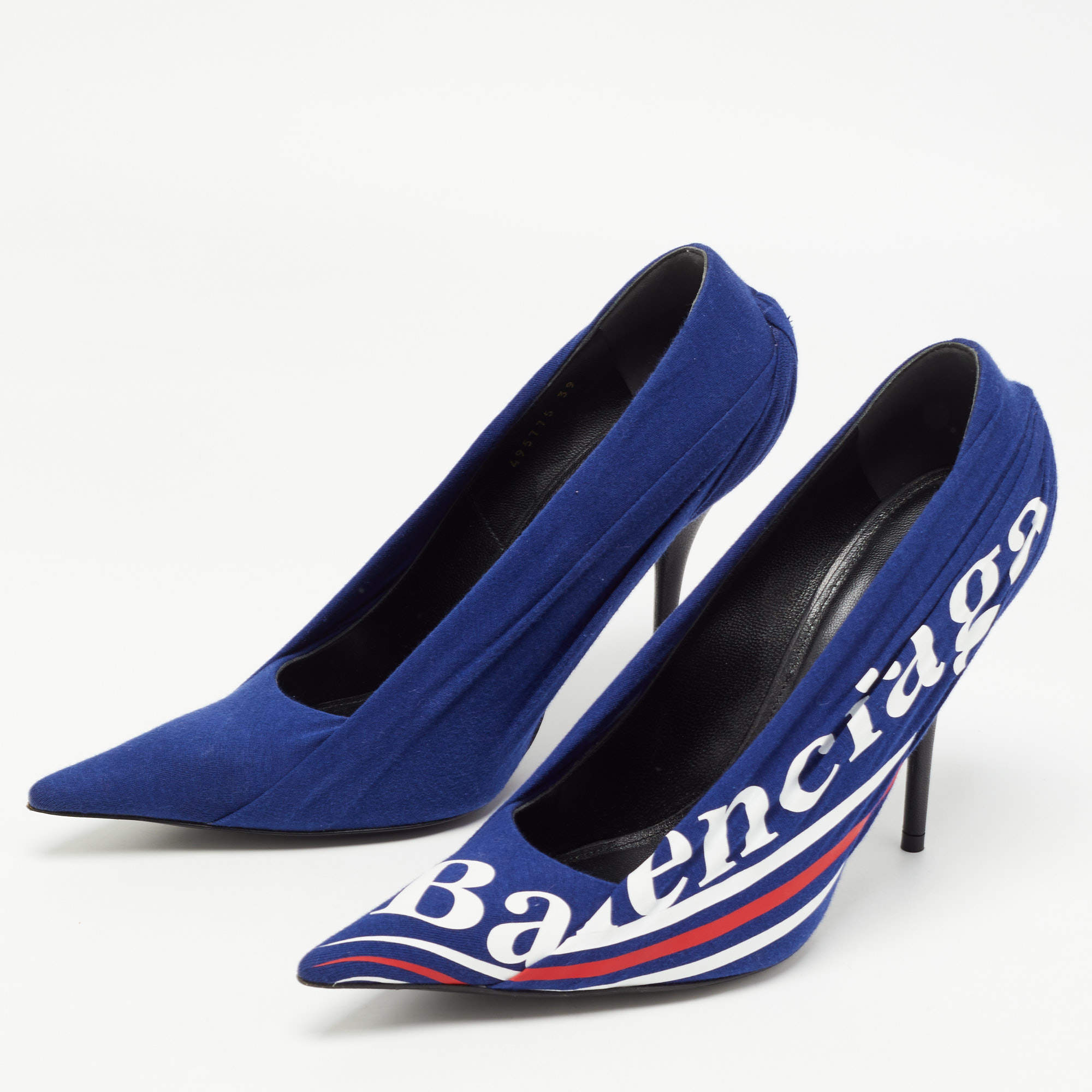 Balenciaga on sale blue heels