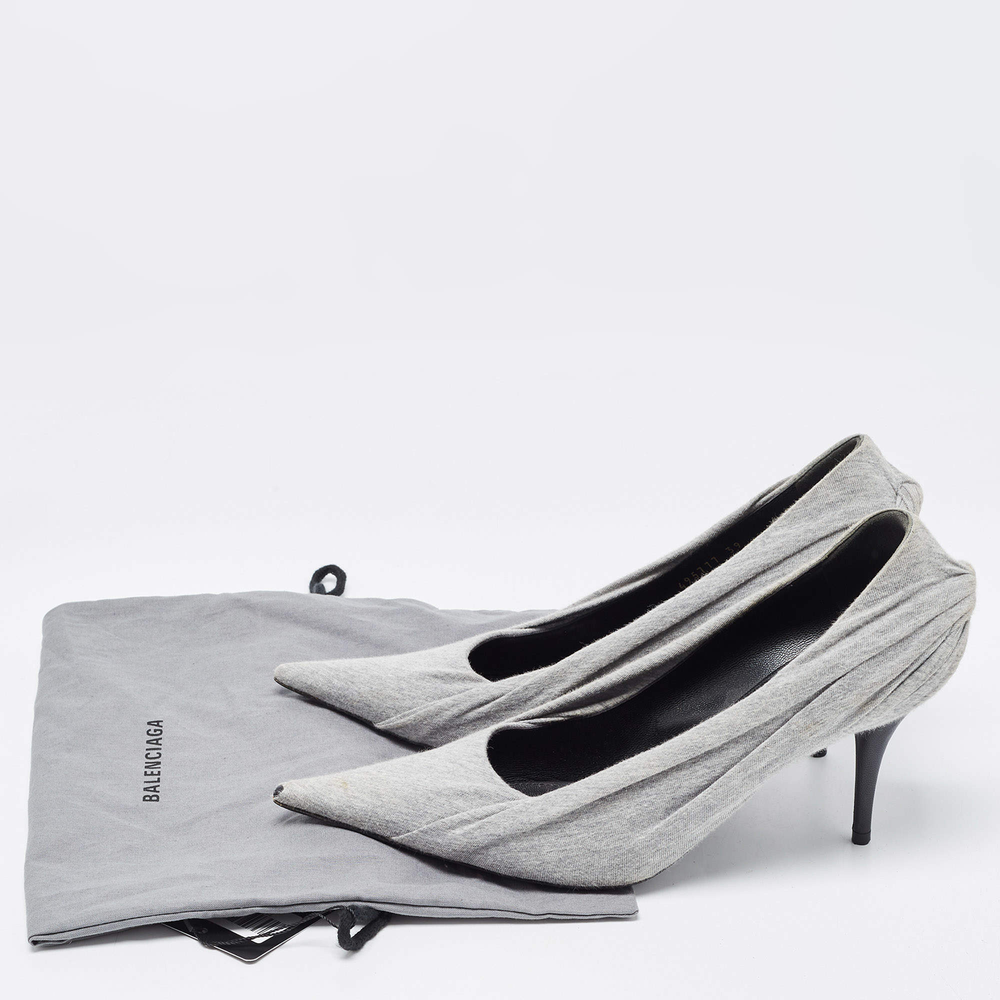 Balenciaga heels sales grey