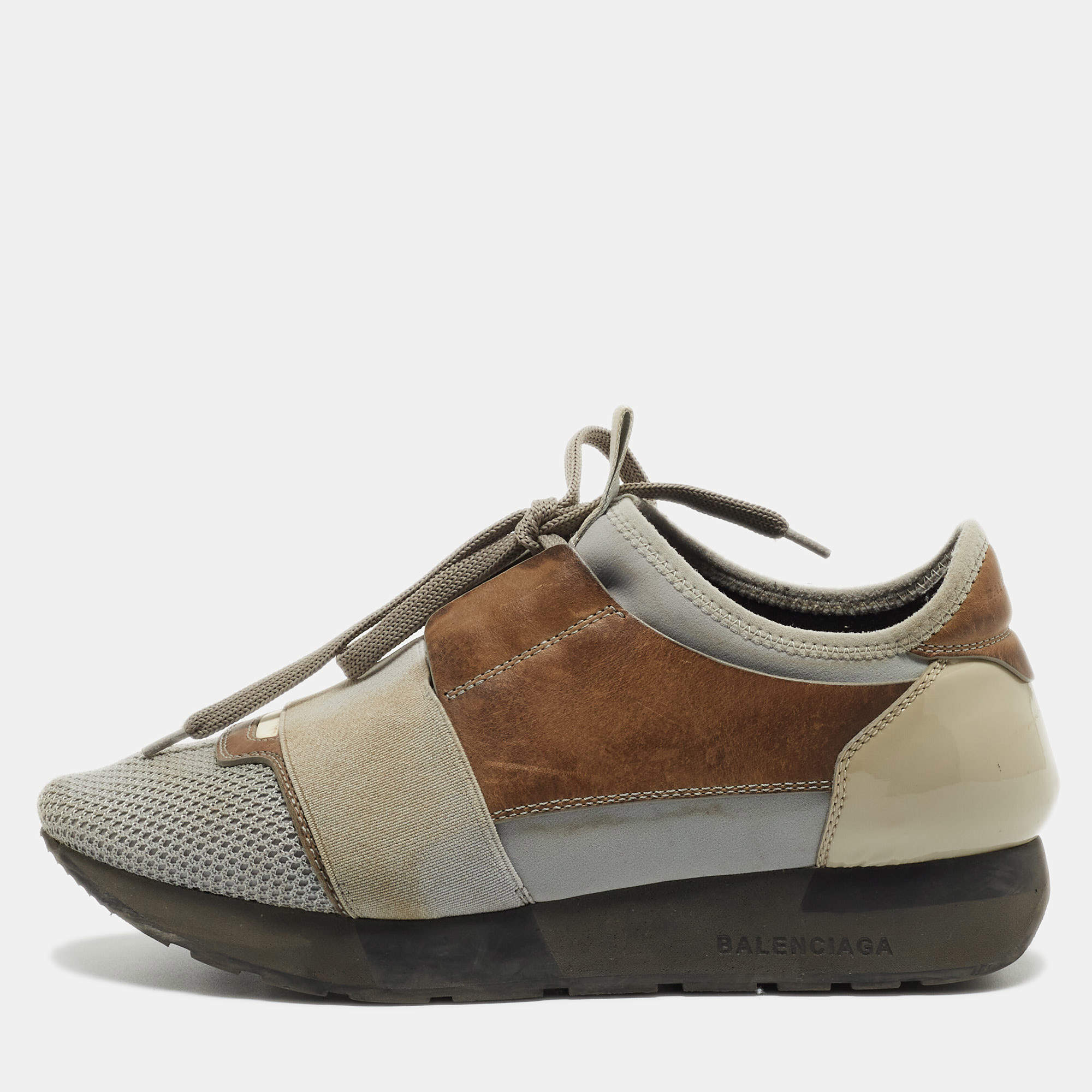 Balenciaga sneakers best sale womens brown