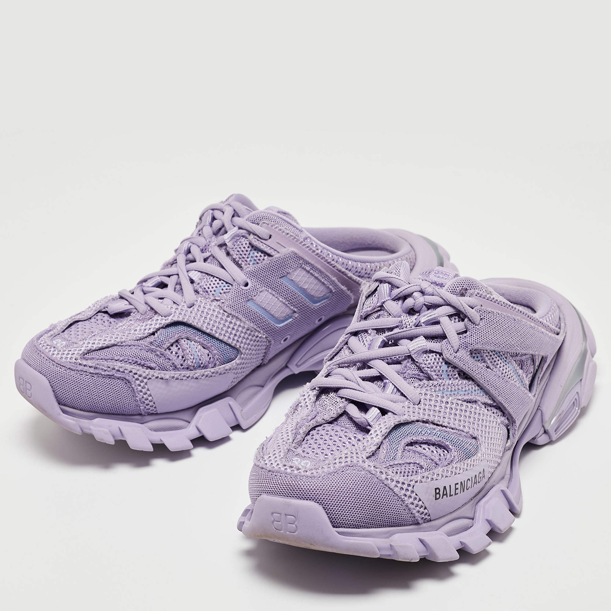 Balenciaga trainers cheap womens purple