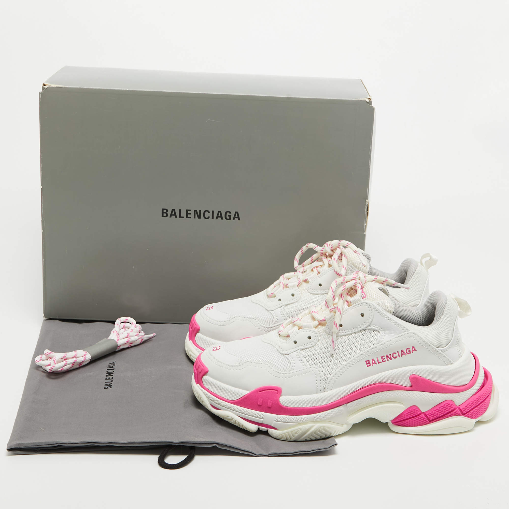 Balenciaga triple s sales femme rose