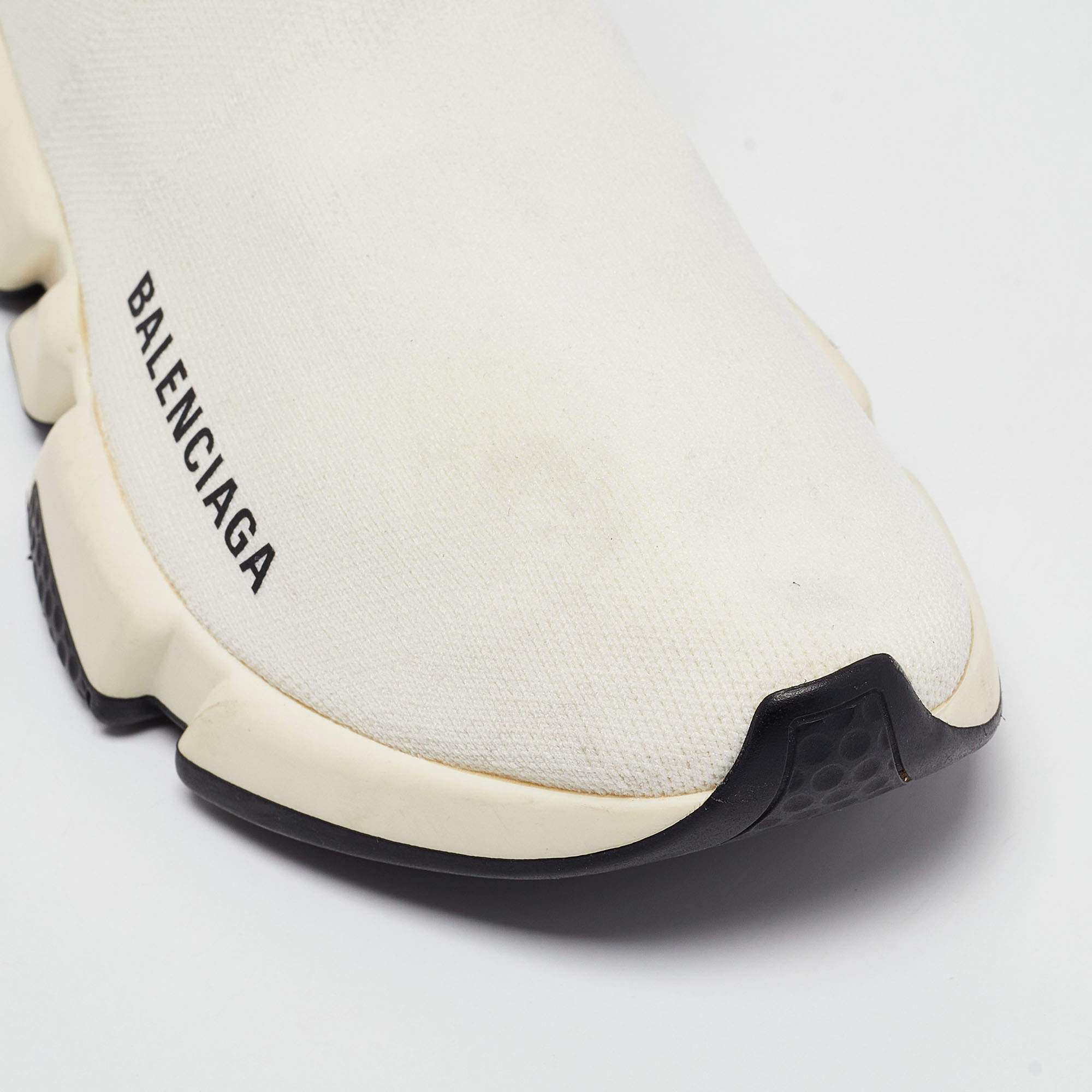 Balenciaga speed trainer cream best sale