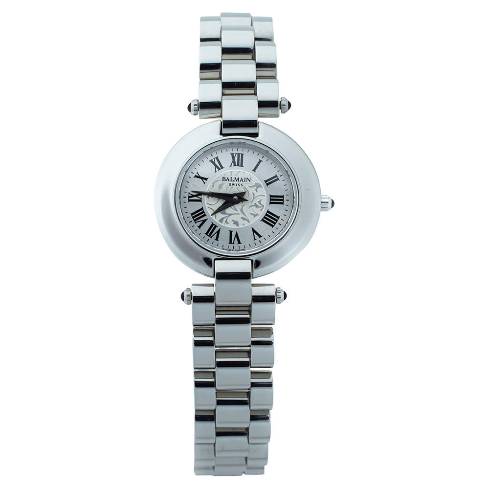  Balmain Silver Stainless Steel 2111 Women's Wristwatch 28 mm