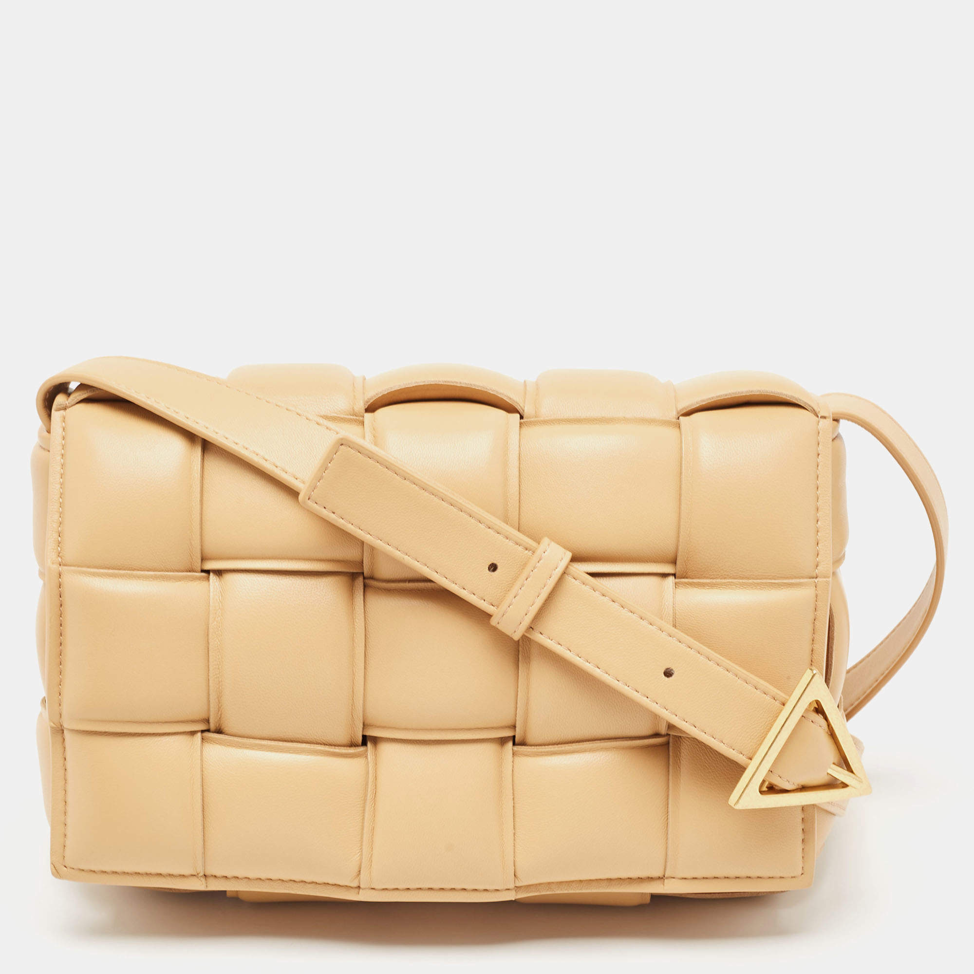 مملوكة مسبقًا حقيبة كتف بوتيغا فينيتا كاسيت جلد تركواز محشو