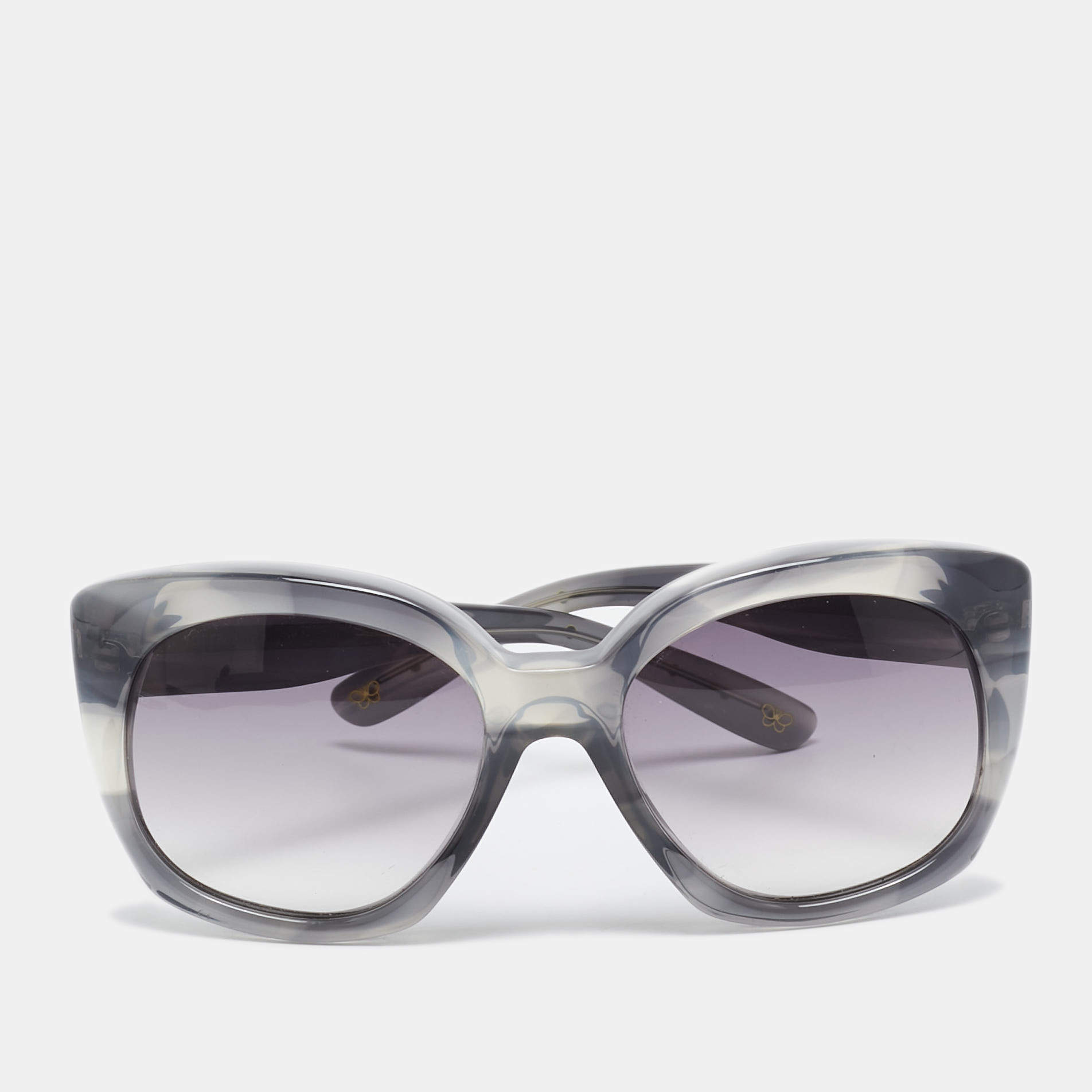 Bottega Veneta Grey Gradient BV 185/S Cat Eye Sunglasses