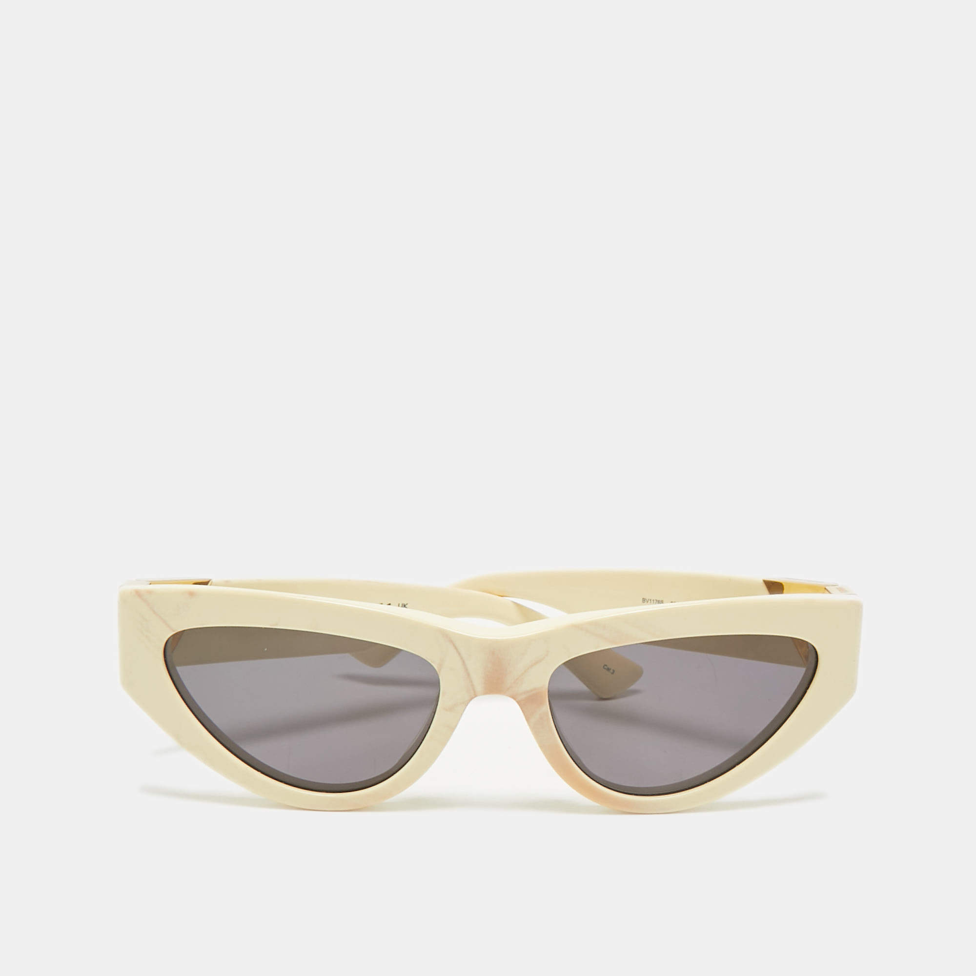 Bottega Veneta Cream BV1176S Cat Eye Sunglasses