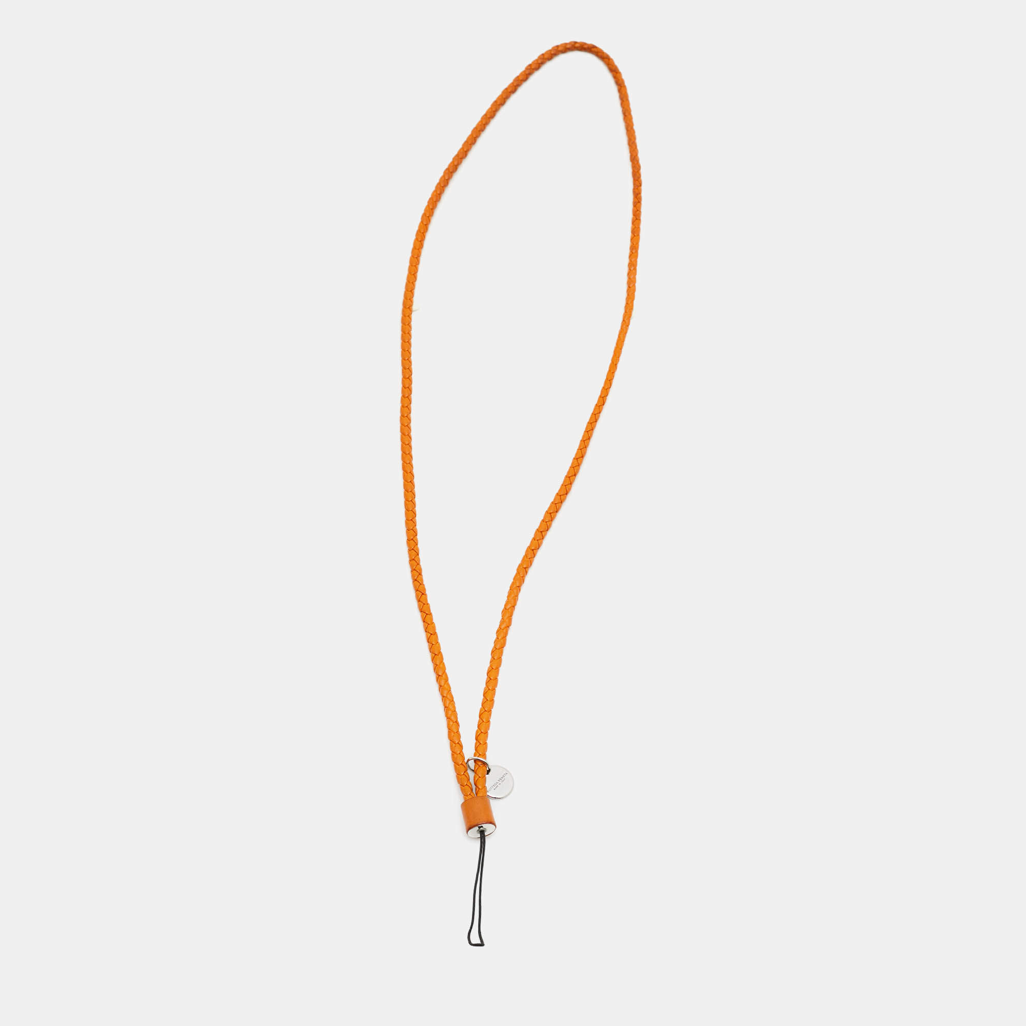 Pre Owned حمالة هاتف بوتيغا ‍فينيتا جلد انترشياتو سينامون / بنية