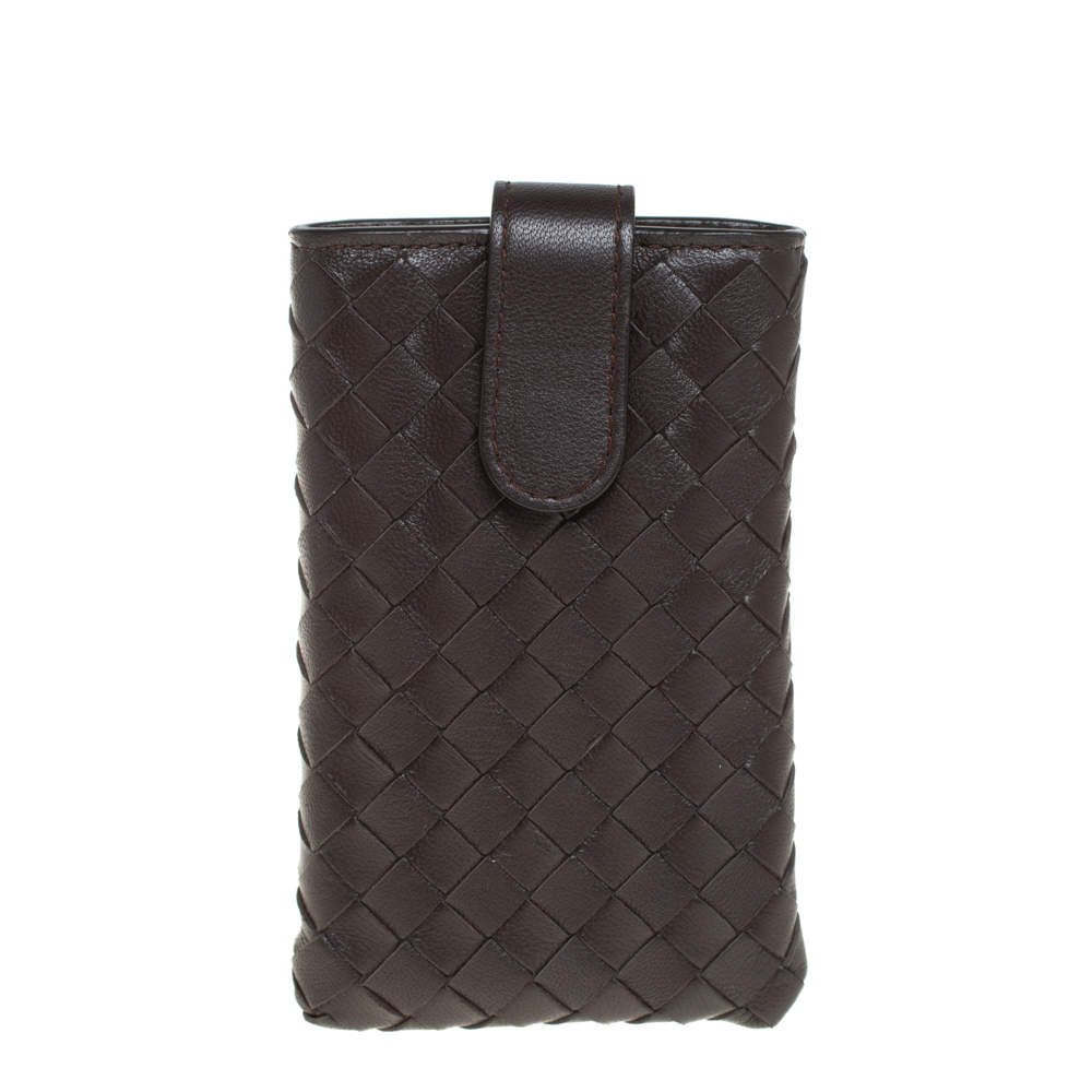 Bottega Veneta Leather Phone Case