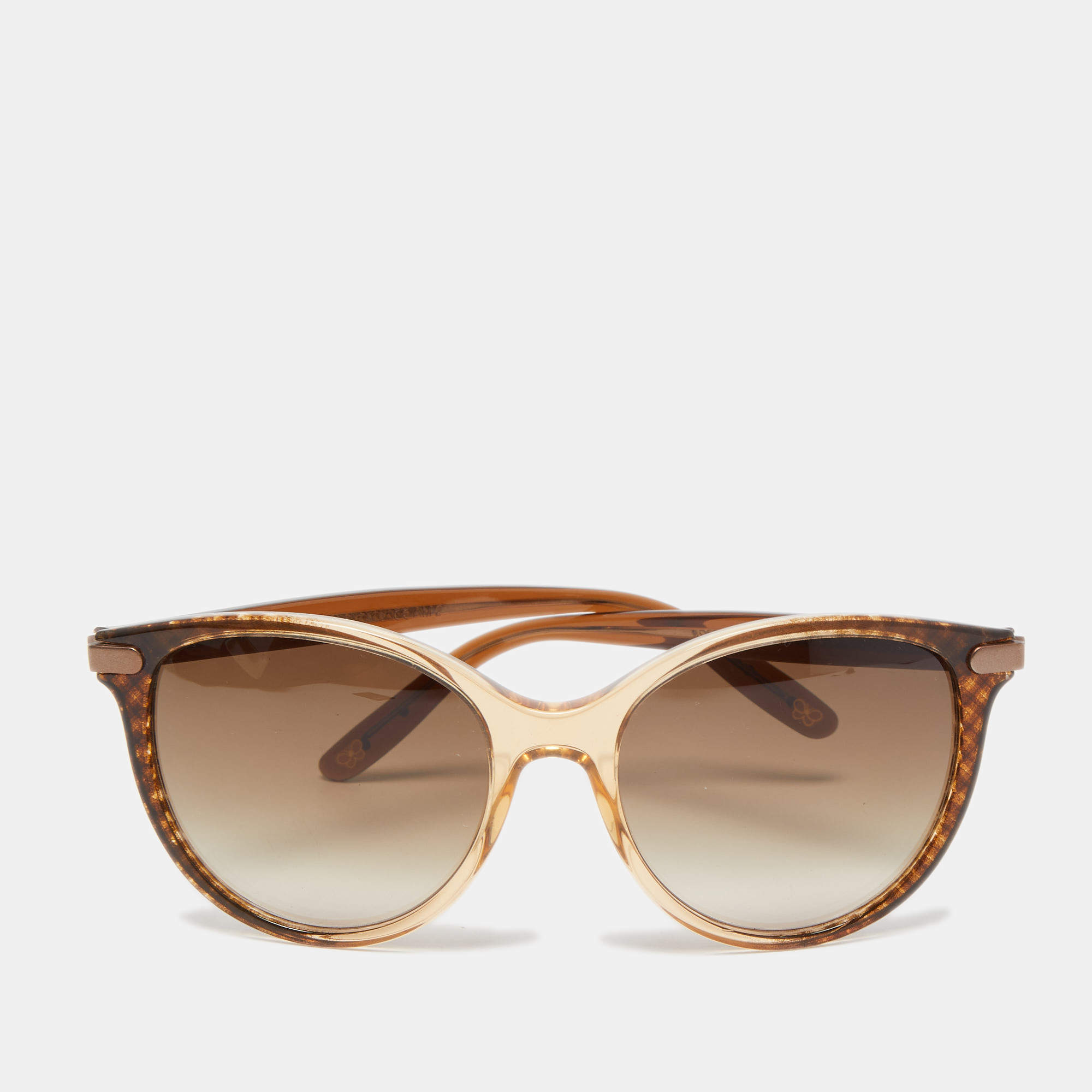 Bottega Veneta Brown/Beige Gradient BV  219/S Cat Eye Sunglasses