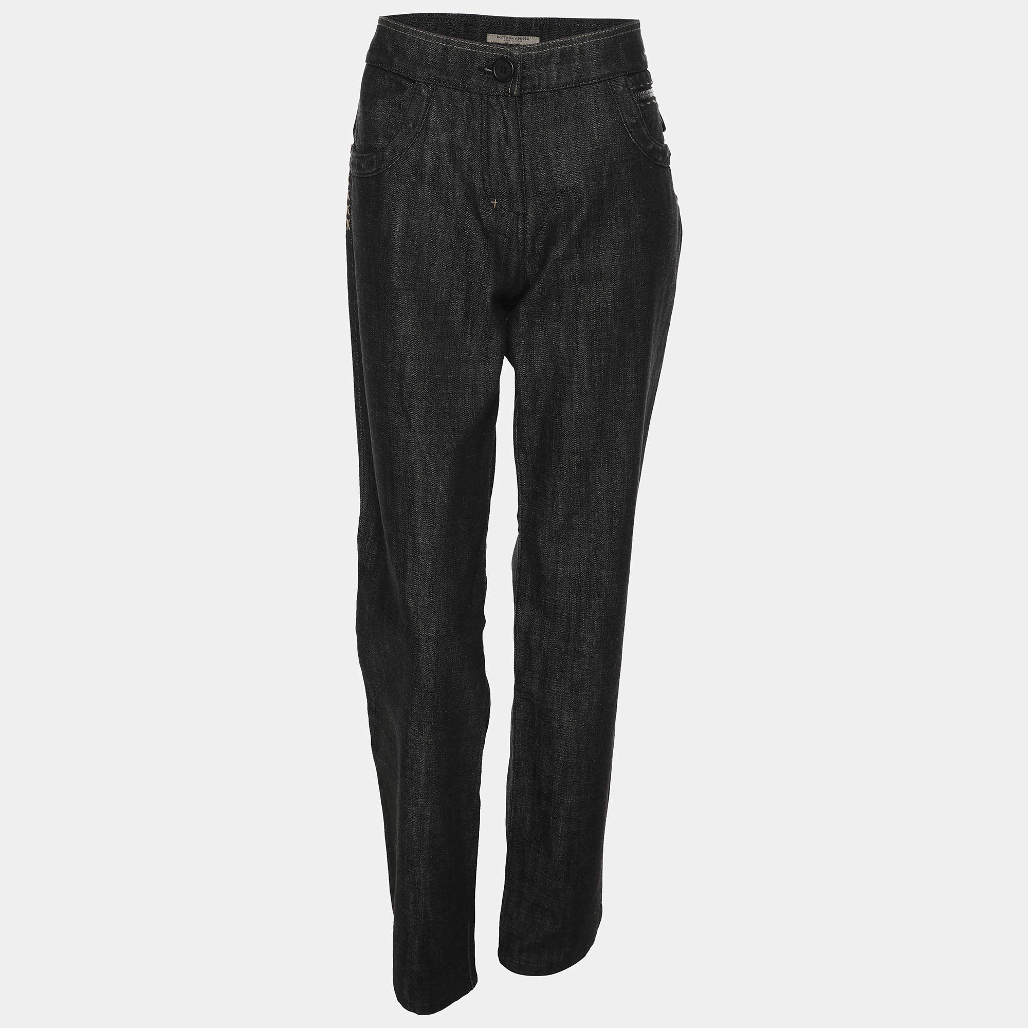 Bottega Veneta Black Denim Jeans M