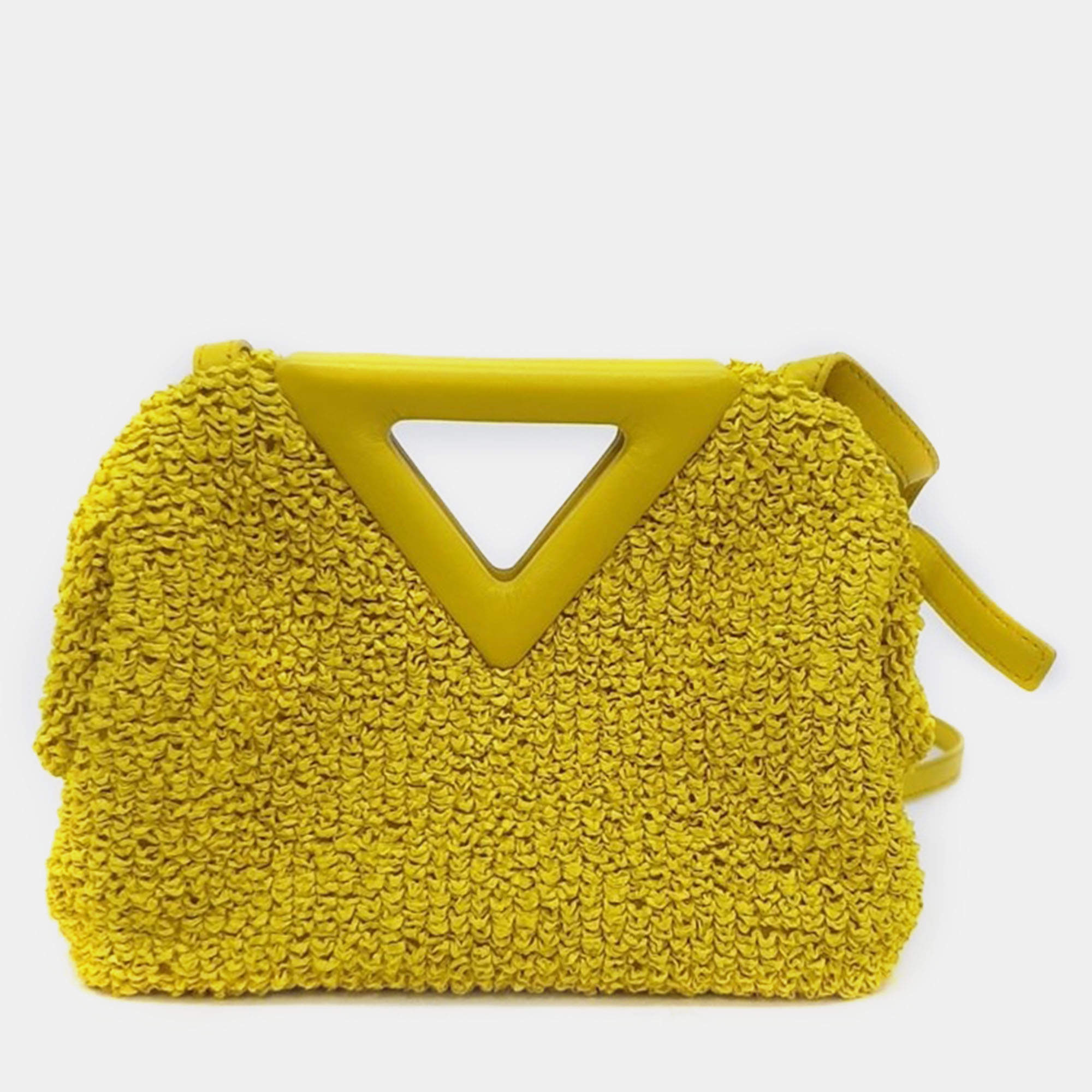 Bottega Veneta Yellow Point Shoulder Bag