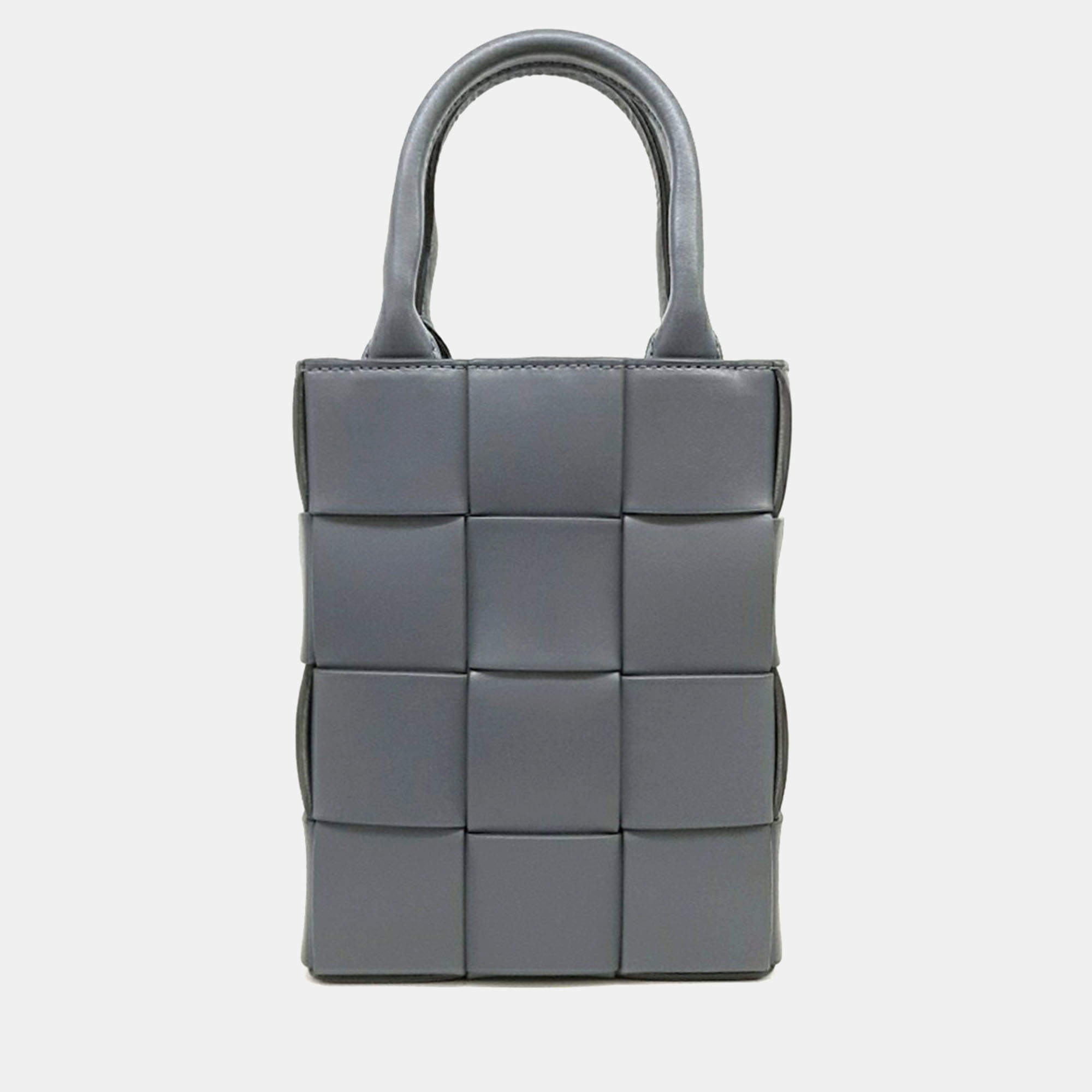 Pre Owned Bottega Veneta Mini Cassette Tote Bag