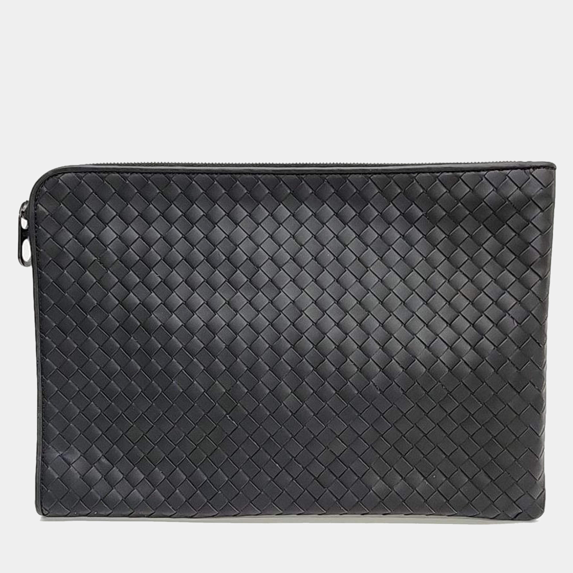 Bottega Veneta mesh clutch