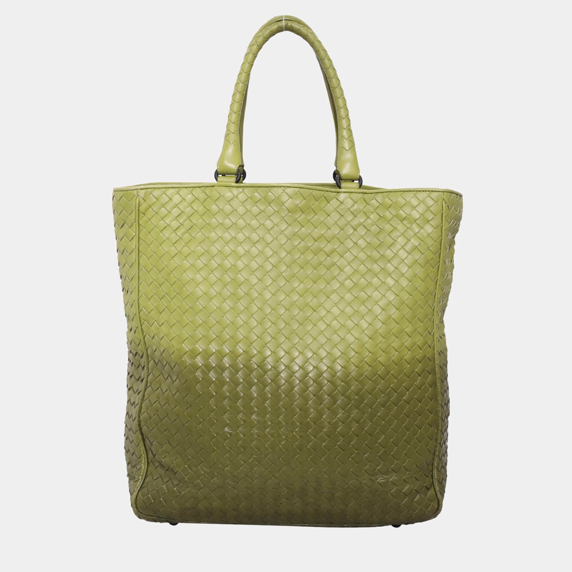 Pre Owned Bottega Veneta Intrecciato Ombre Tote Bag