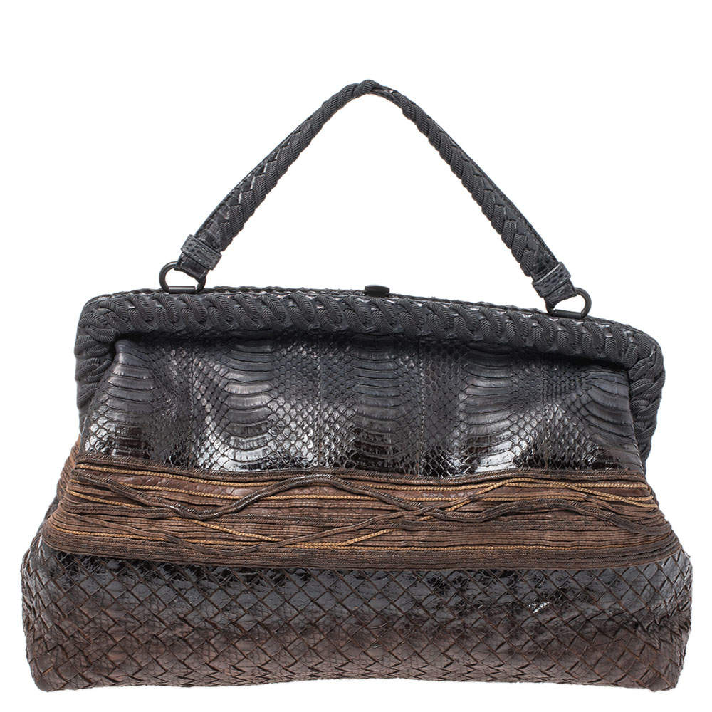 Bottega veneta best sale python bag