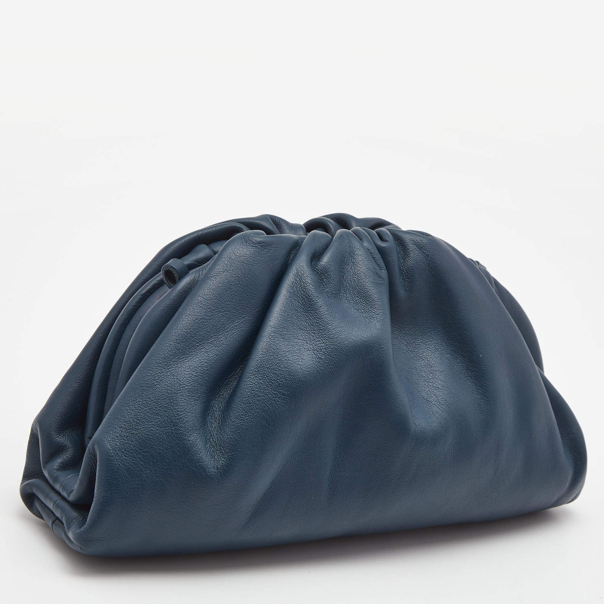 Navy blue sales pouch bag