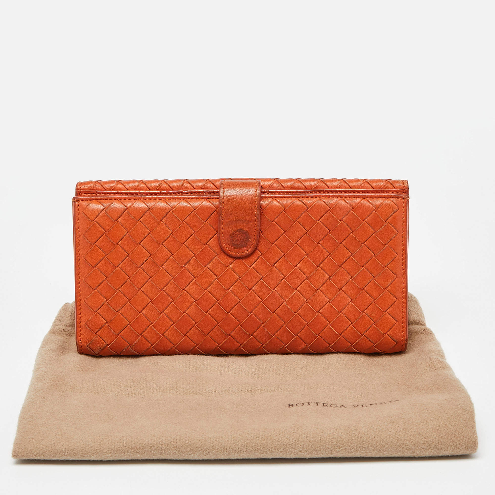 Auth Louis Vuitton Orange Epi Leather Bifold Wallet Coin Purse Women's  France
