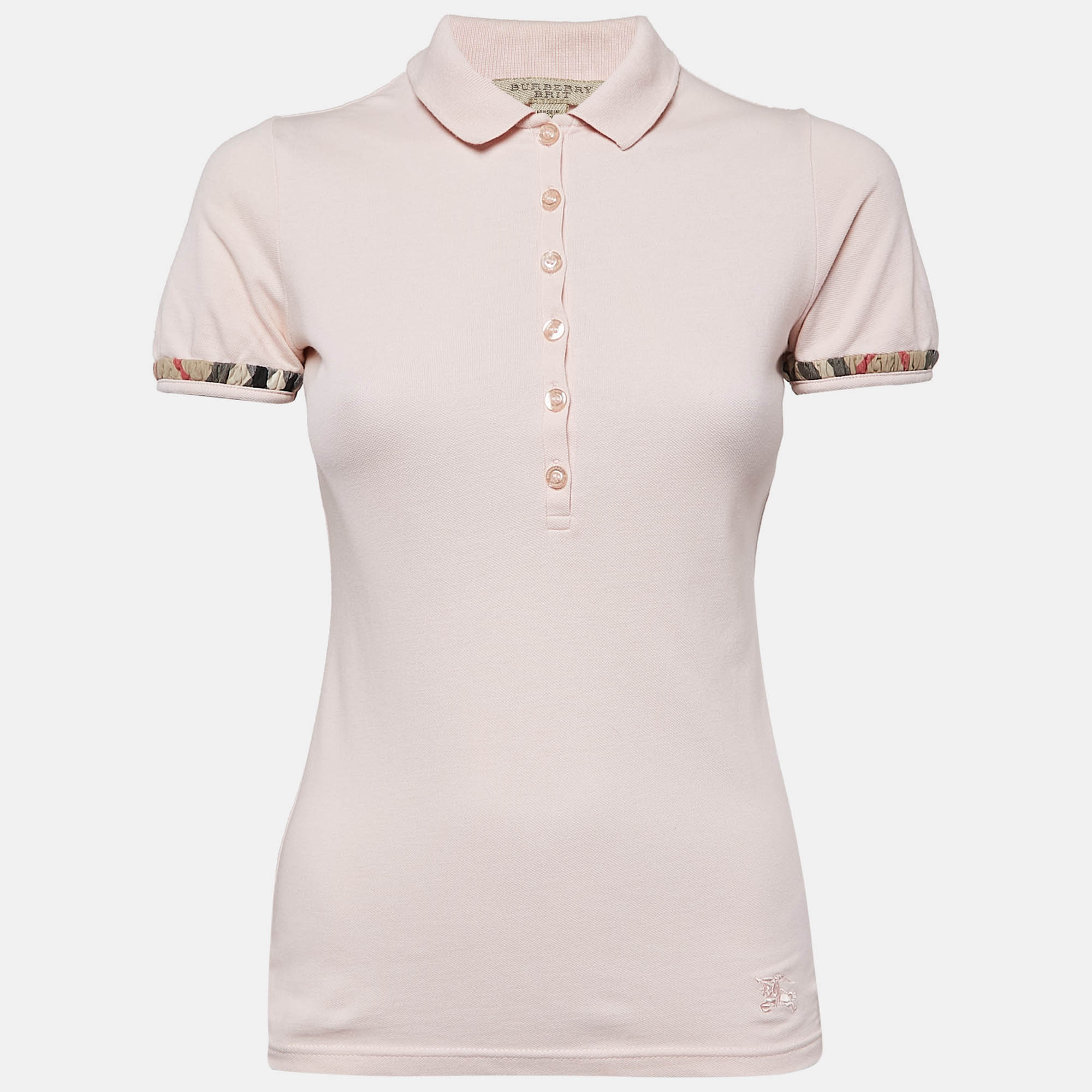 Tシャツ・カットソー BURBERRY Women Tops 8102707 C1789 PINK E57E8FBF-1A98-423A-8A1A-