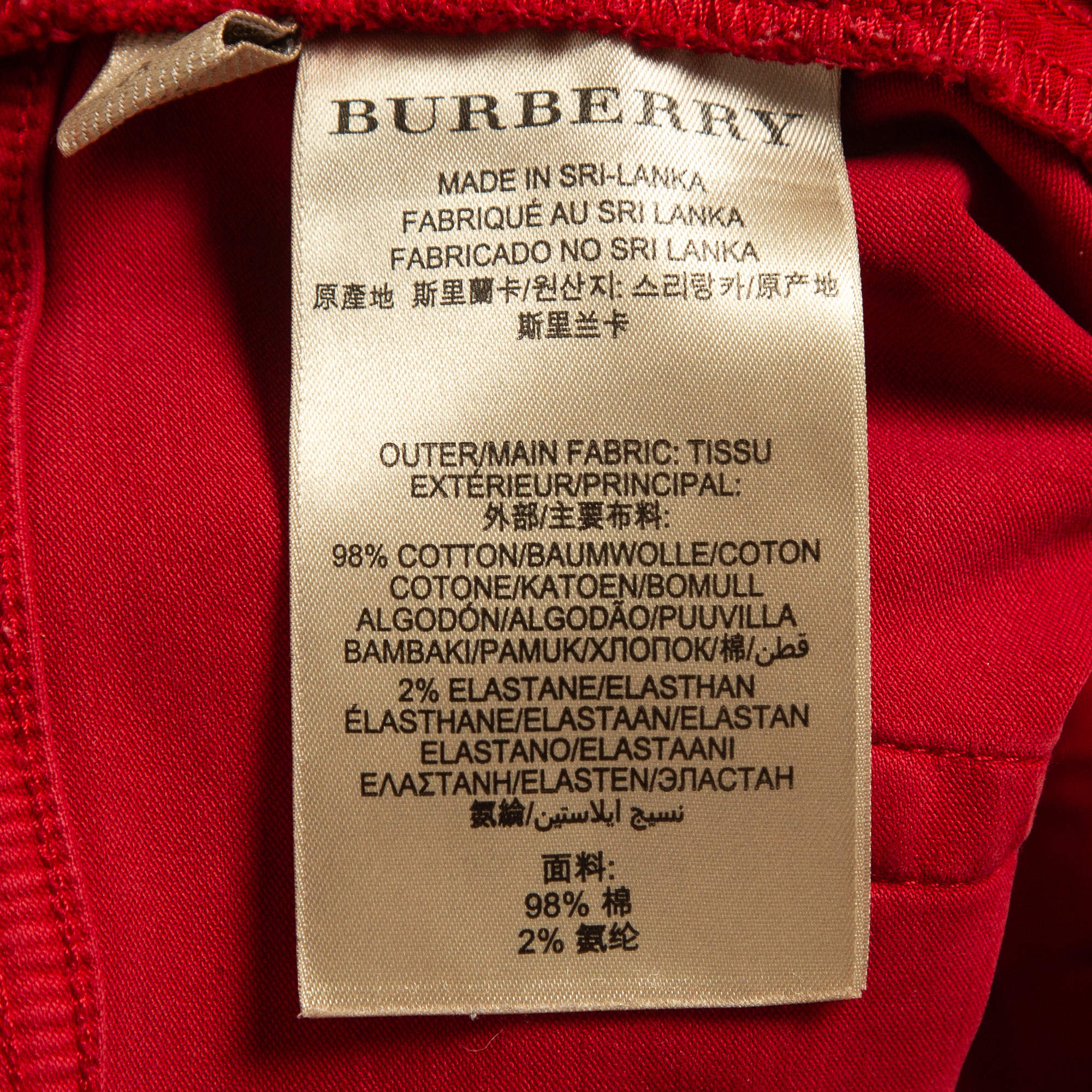 Burberry made discount in sri lanka