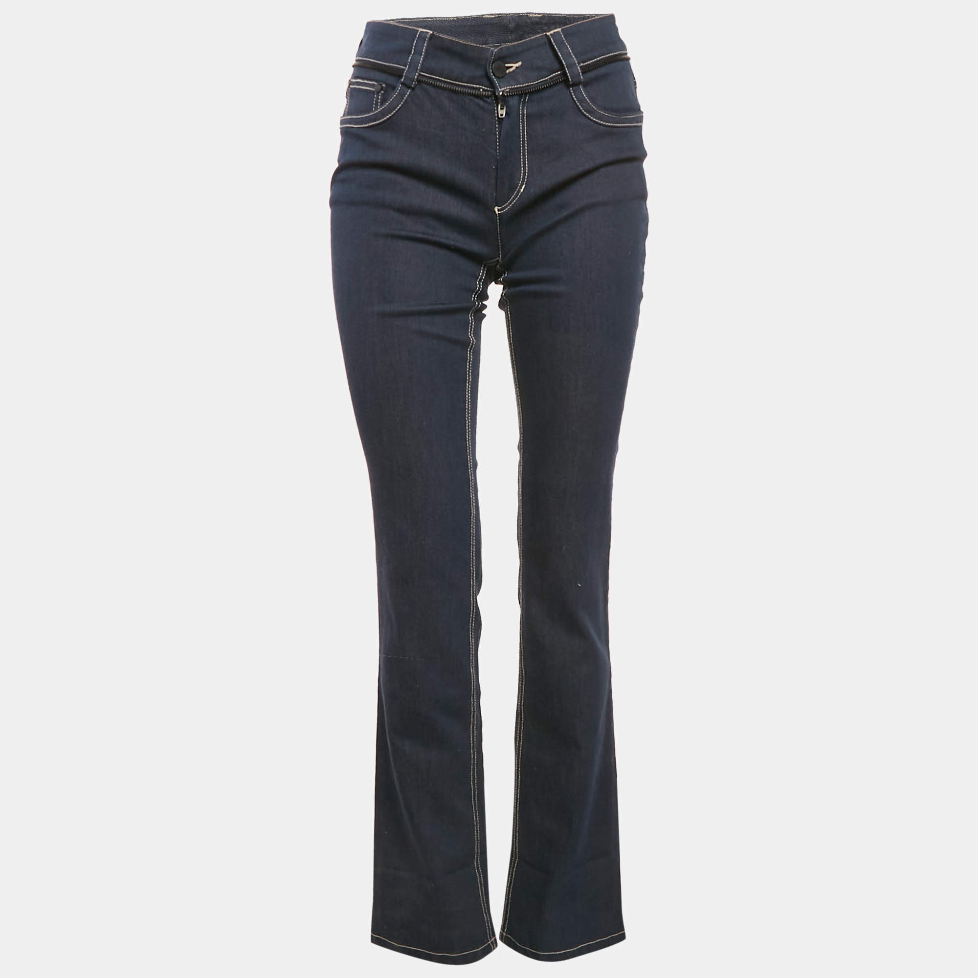 Pre Owned Burberry London Vintage Blue Denim Jeans S Waist 28"