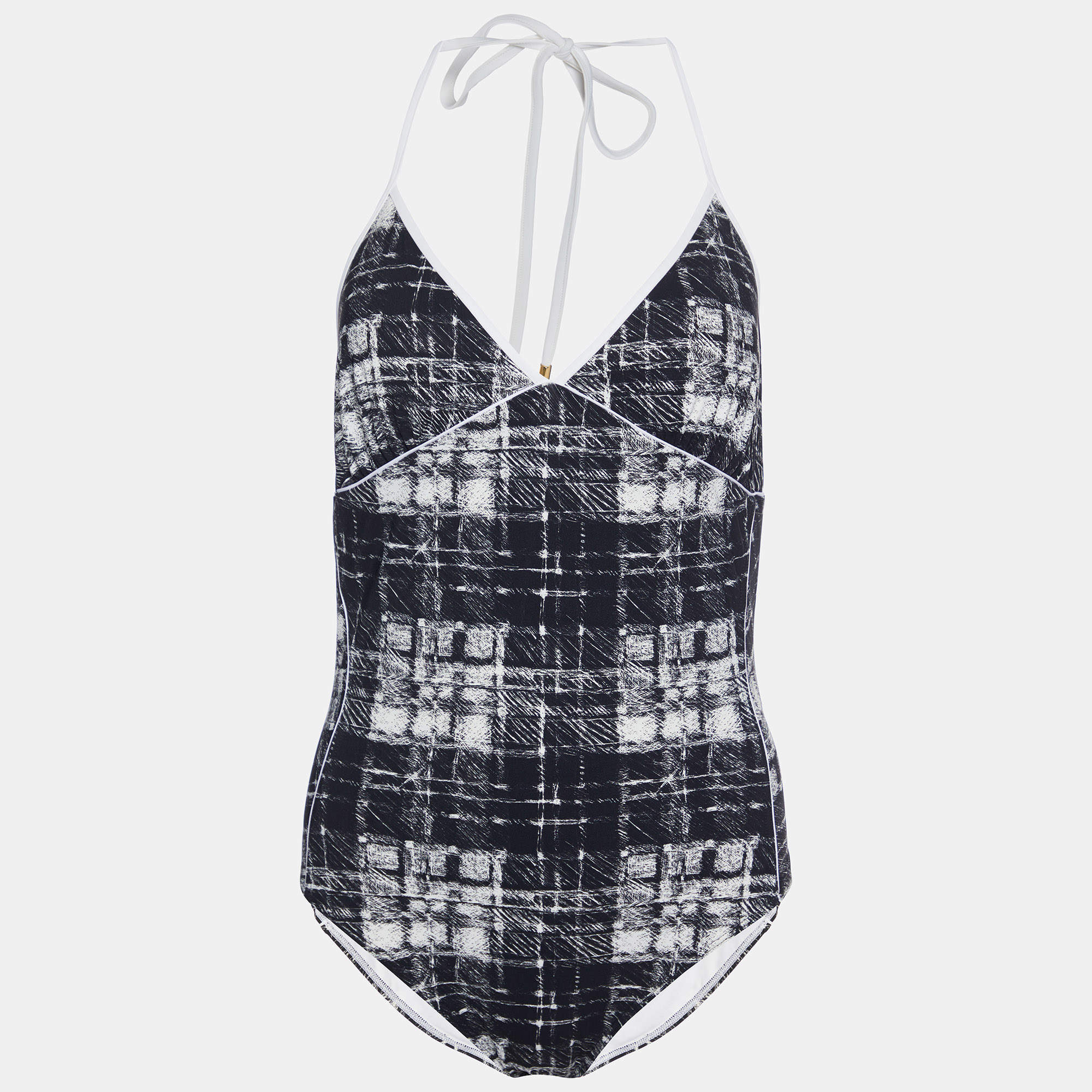 Pre Owned Burberry Polyamid One-piece swimsuit M